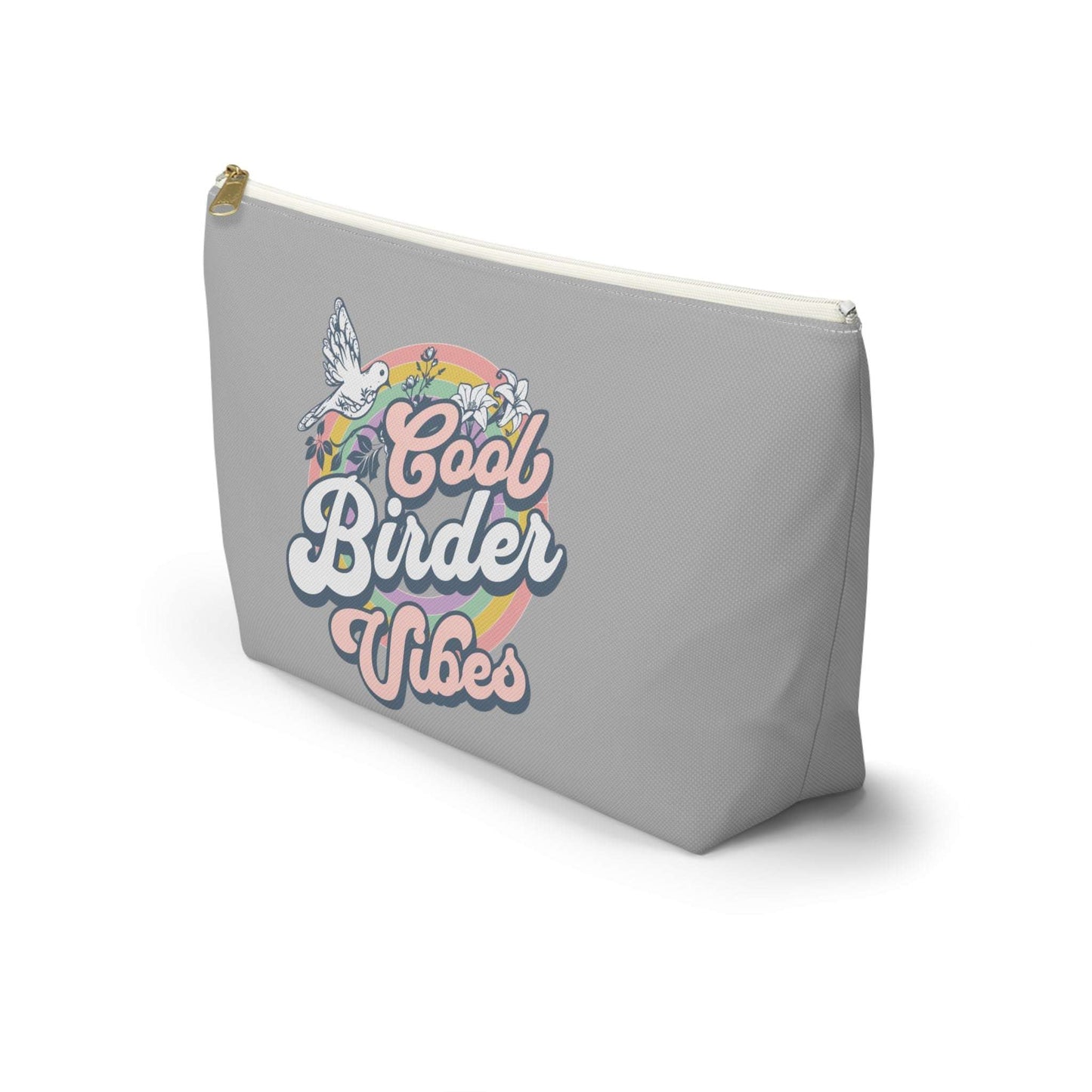 Cool Birder Vibes Accessory Pouch - Stylish Storage for Bird Lovers