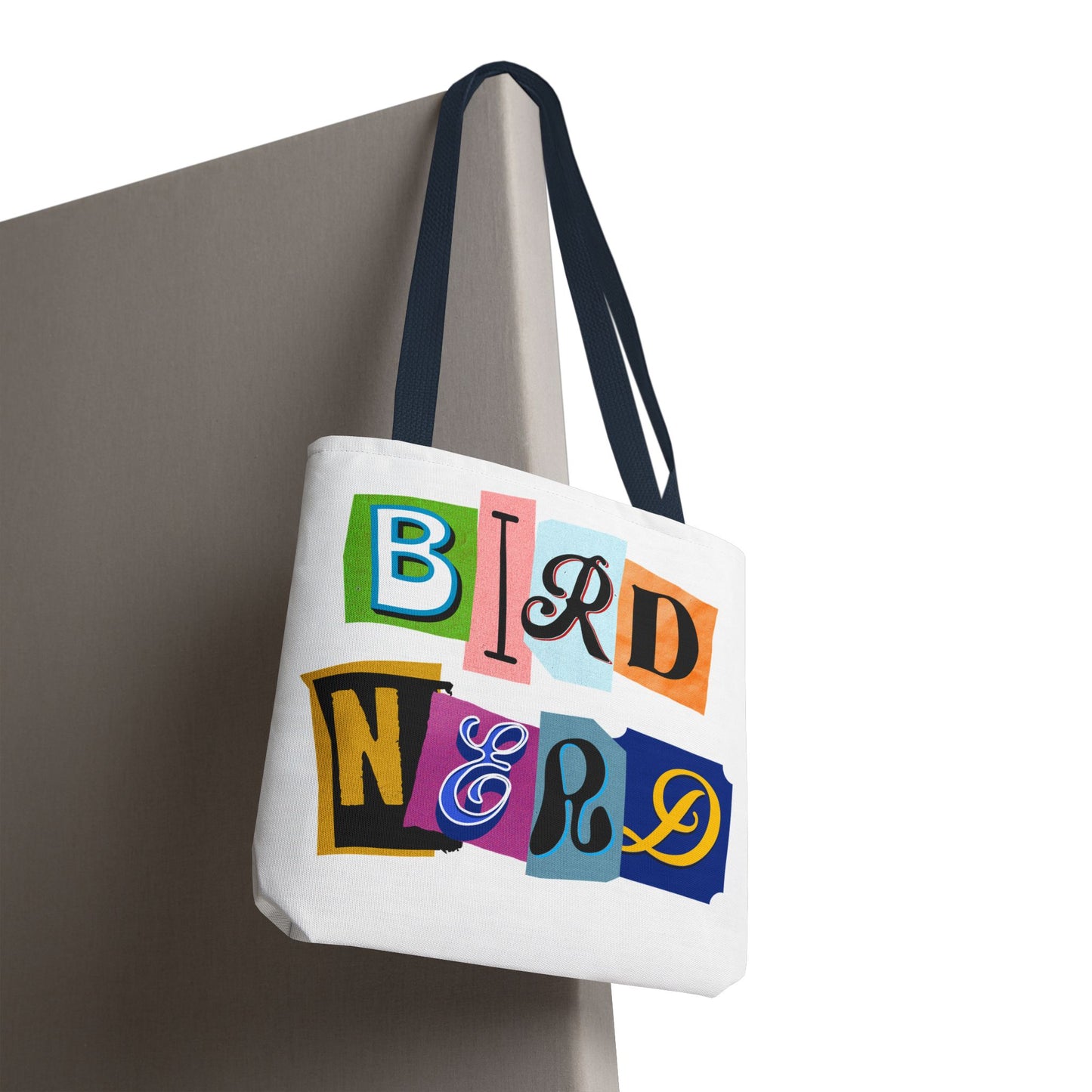 Colorful "Bird Nerd" Tote Bag - Perfect for Nature Lovers & Birdwatchers