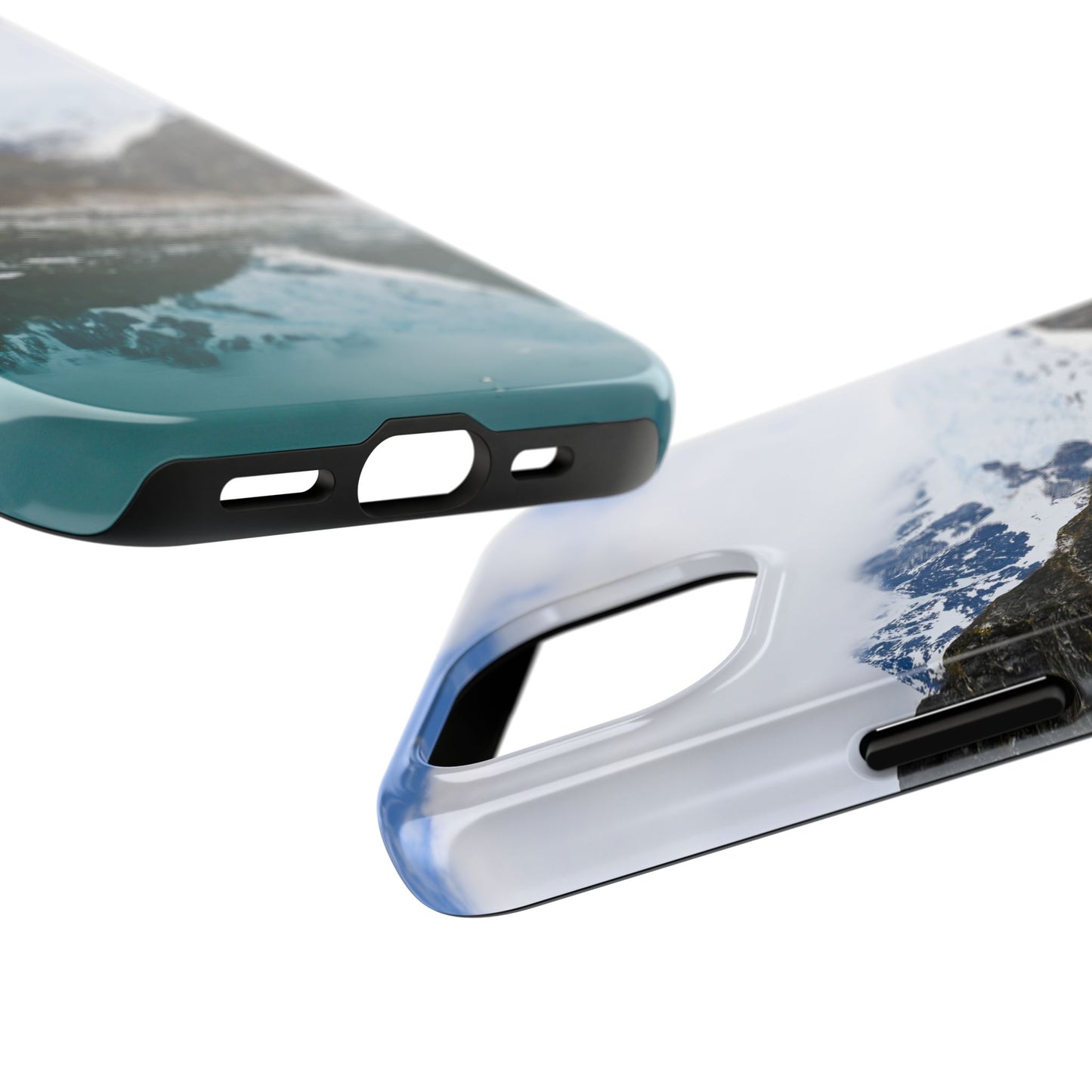 Scenic Mountain Tough Phone Case - Durable Design for Outdoor Enthusiasts