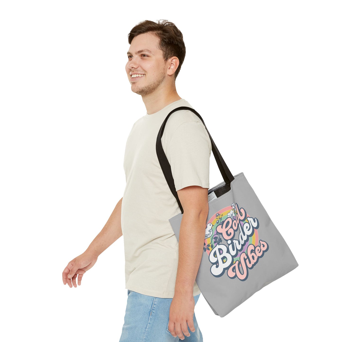 Cool Birder Vibes Tote Bag - Stylish & Eco-Friendly for Bird Lovers