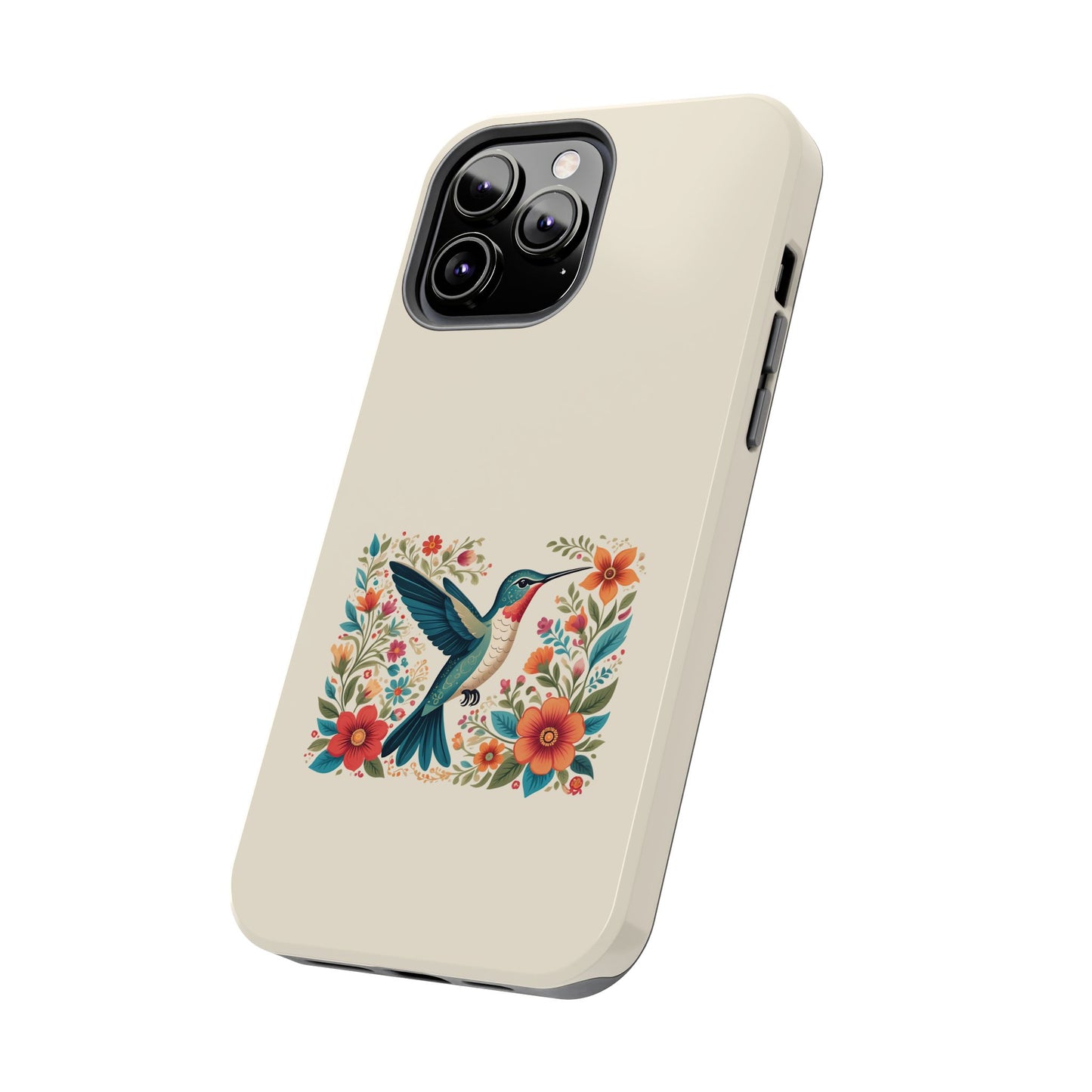 Hummingbird in Bloom Tough Phone Cases