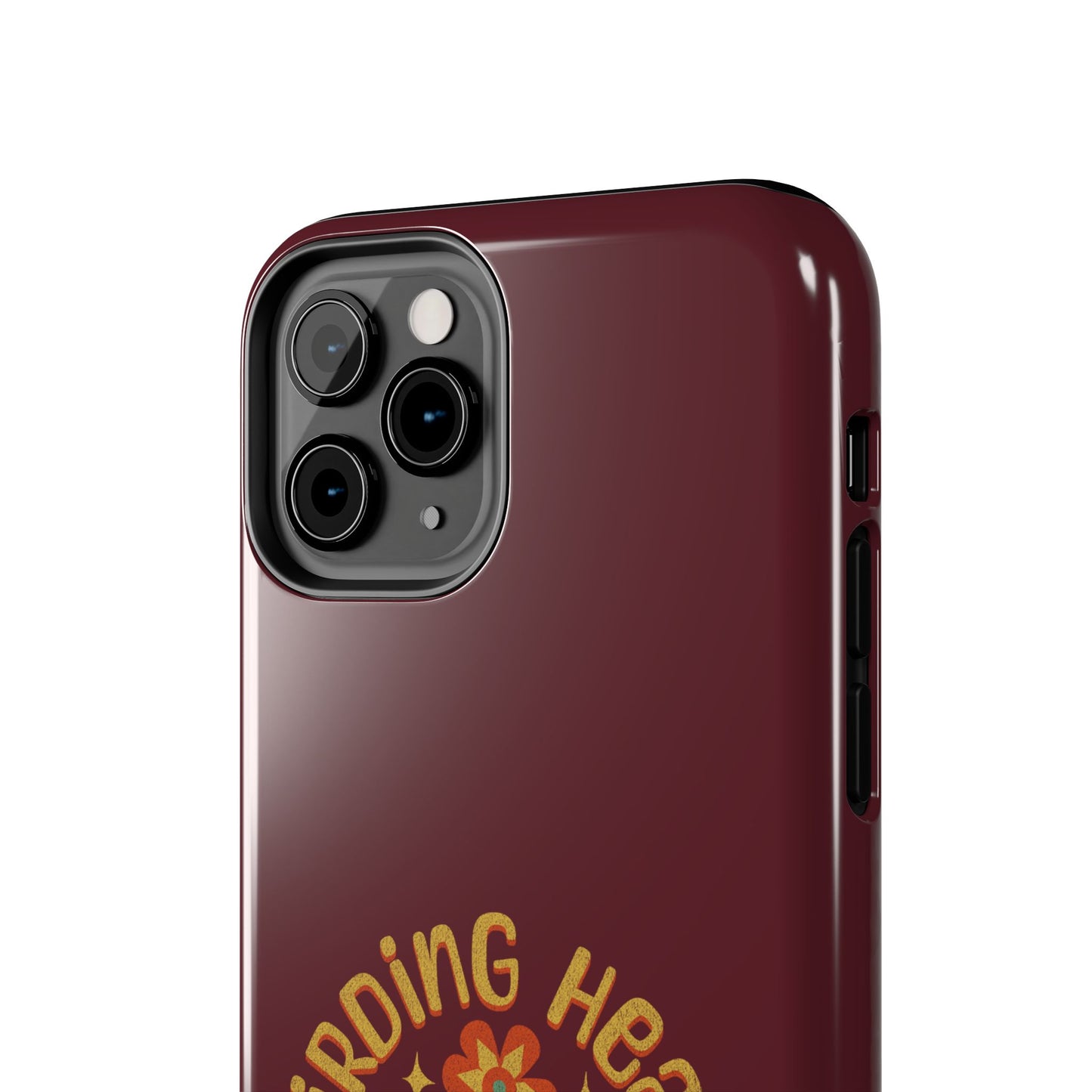 The Nerdy Birder - Birding Heals the Mind & Soul Design, Tough Secure Phone Covers for Bird Lovers, Artistic Gifts for Nature Enthusiasts