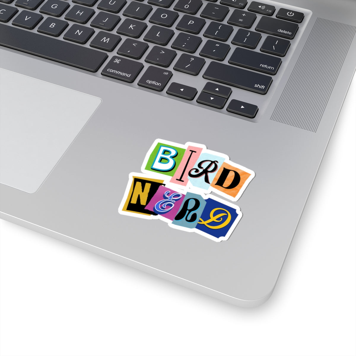 Colorful Bird Nerd Kiss-Cut Stickers - Fun Laptop Decor & Gifts