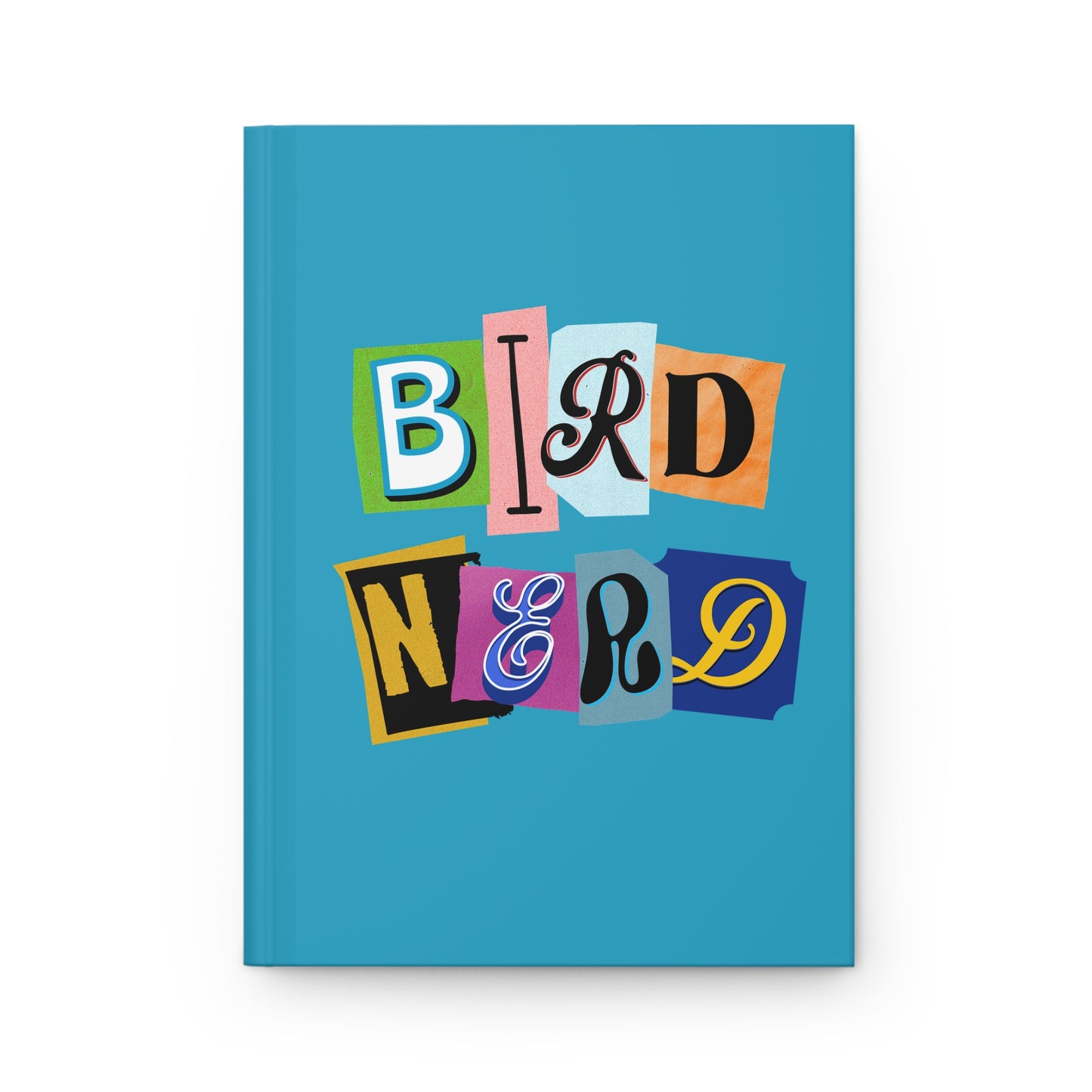 Colorful Bird Nerd Hardcover Journal - Perfect for Nature Lovers and Writers