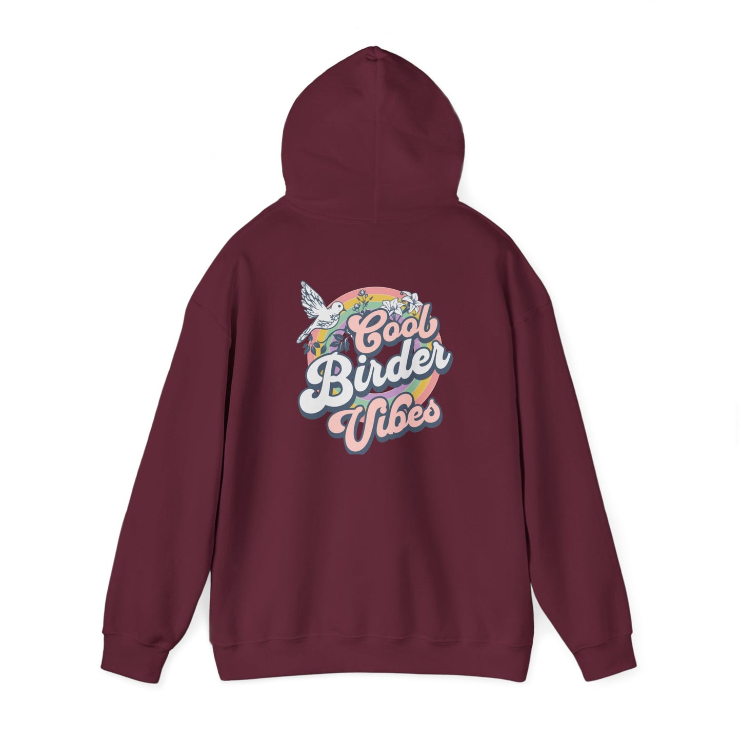 Cool Birder Vibes Unisex Heavy Blend™ Hoodie - Stylish, Cozy Sweatshirt for Nature Lovers