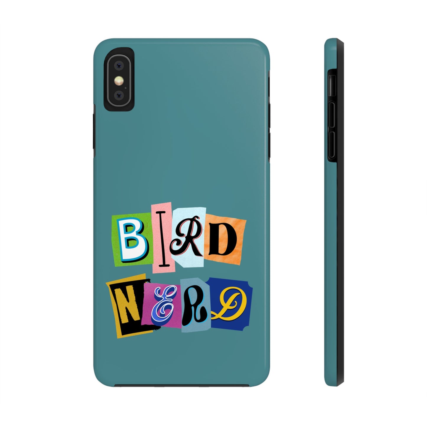 The Nerdy Birder - Bird Nerd Tough Phone Cover for Bird Lovers, Unique Gift for Wildlife Enthusiasts