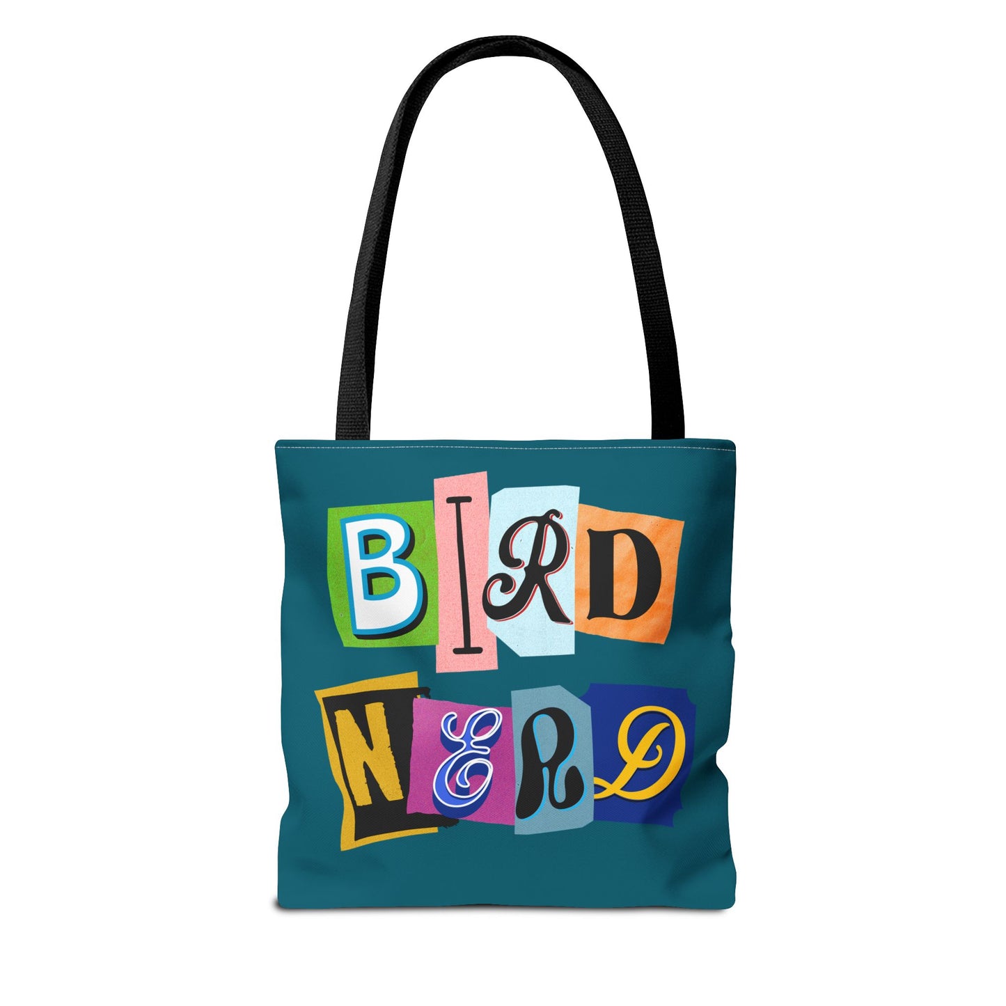 Bird Nerd Teal Tote Bag – Perfect for Bird Lovers & Nature Enthusiasts