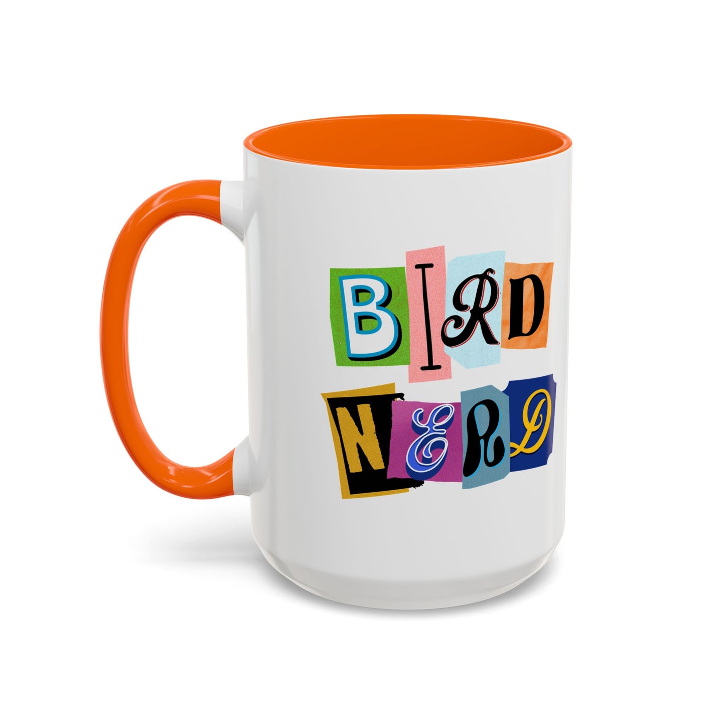 Bird Nerd Accent Coffee Mug - Fun & Quirky Gift for Bird Lovers