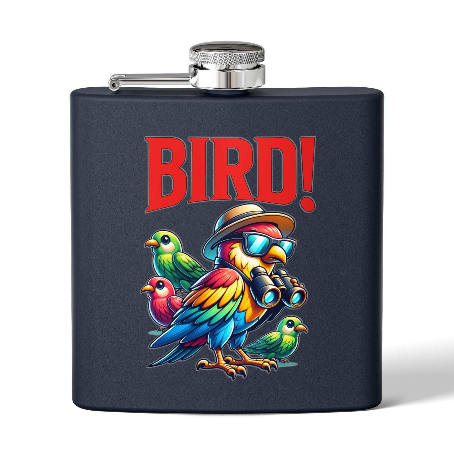 BIRD! Stainless Steel Flask - 6oz