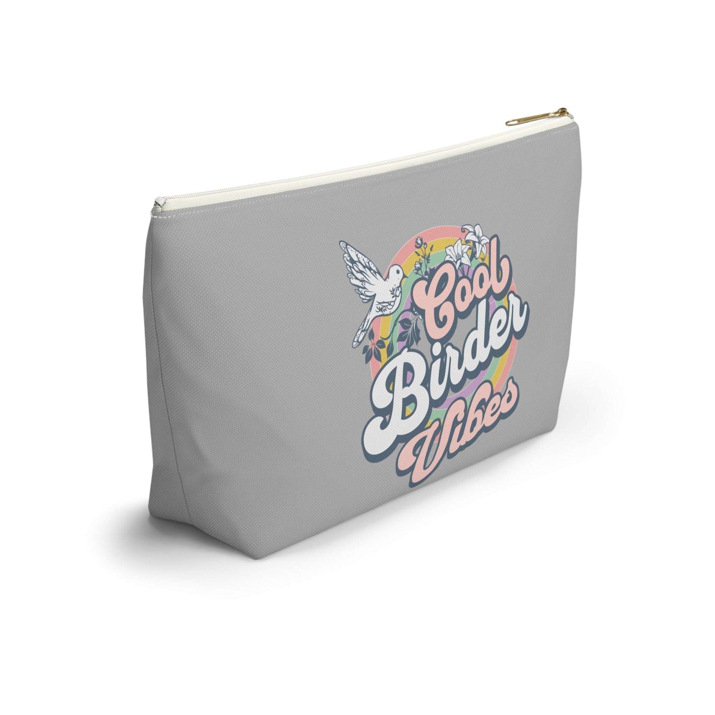 Cool Birder Vibes Accessory Pouch - Stylish Storage for Bird Lovers