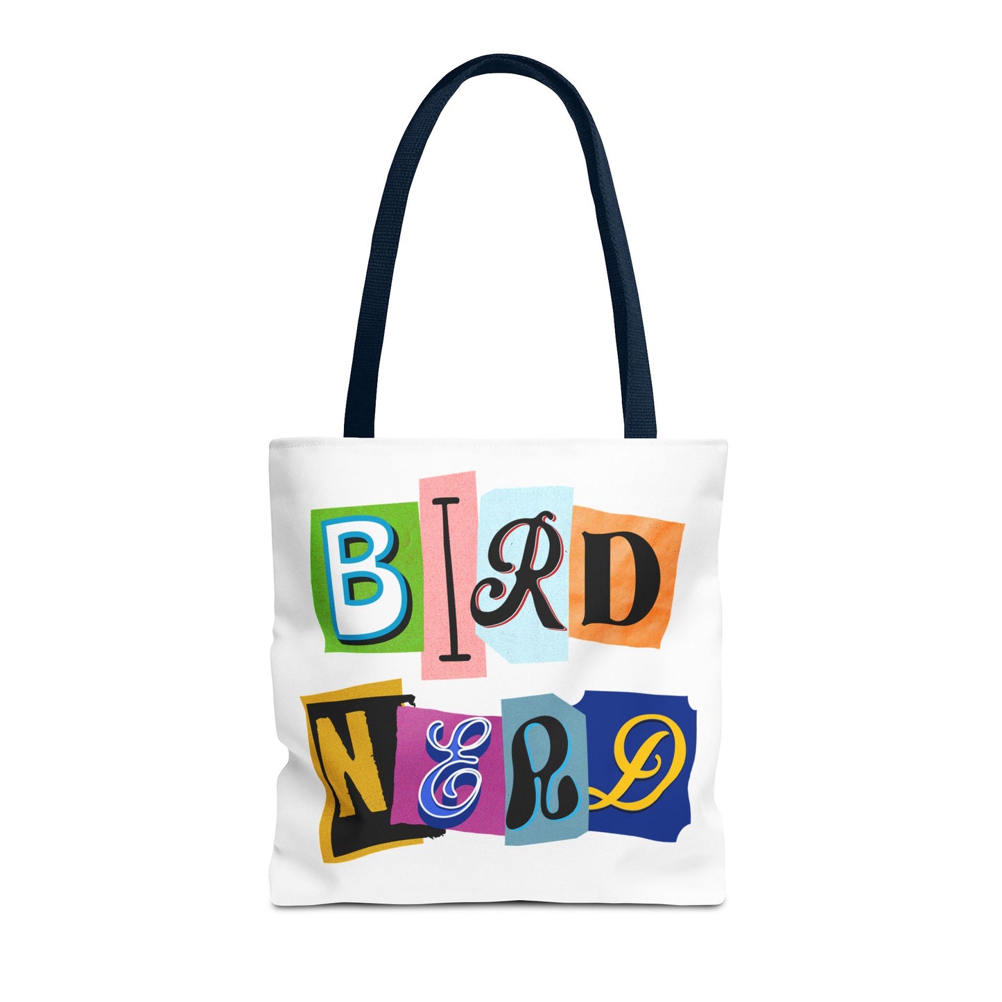 Colorful "Bird Nerd" Tote Bag - Perfect for Nature Lovers & Birdwatchers