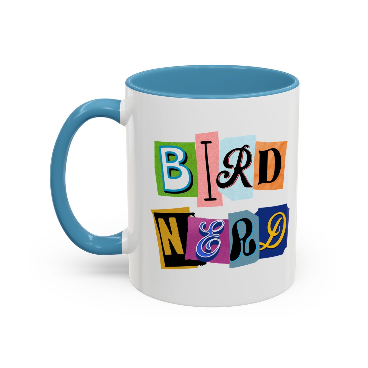 Bird Nerd Accent Coffee Mug - Fun & Quirky Gift for Bird Lovers