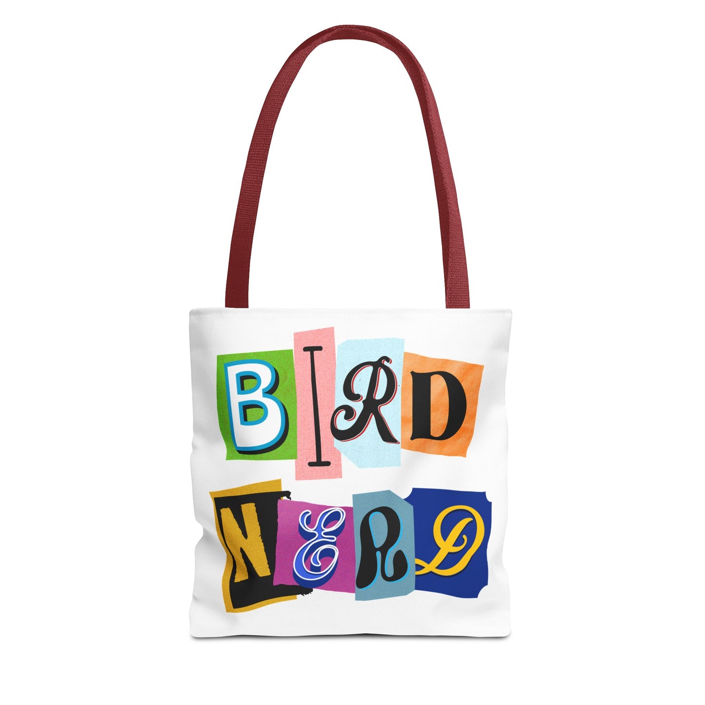 Colorful "Bird Nerd" Tote Bag - Perfect for Nature Lovers & Birdwatchers