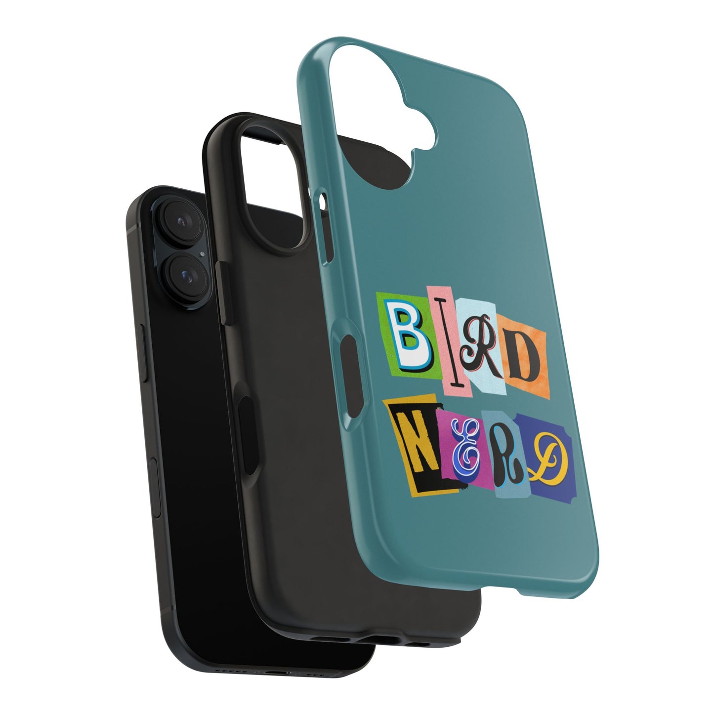 The Nerdy Birder - Bird Nerd Tough Phone Cover for Bird Lovers, Unique Gift for Wildlife Enthusiasts