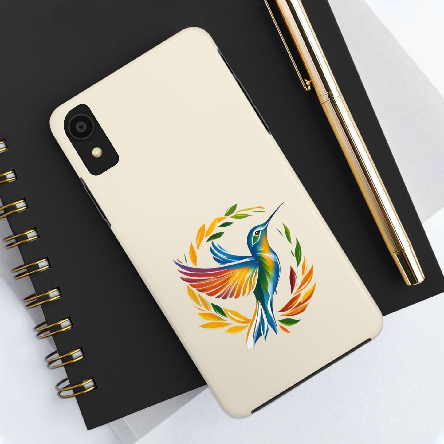 Hummingbird Rainbow Tough Phone Cases