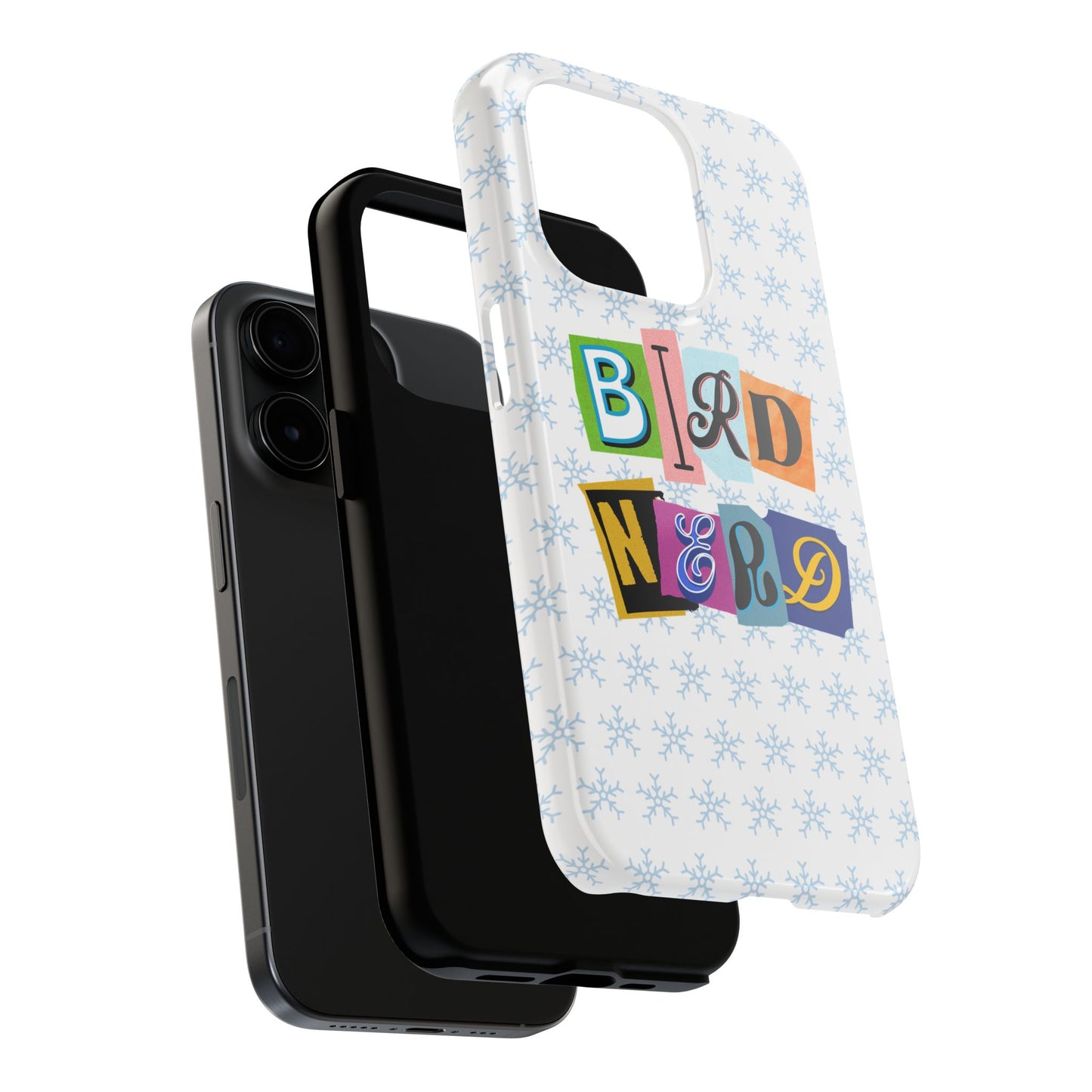 Bird Nerd Tough Phone Case - Fun & Colorful Design for Bird Lovers