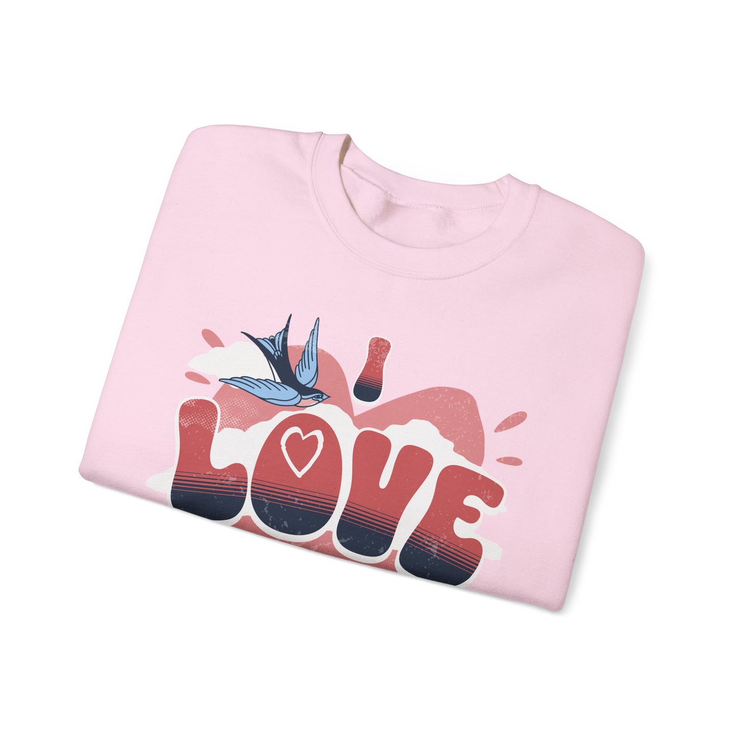 I Love Bird Watching Unisex Heavy Blend™ Crewneck Sweatshirt