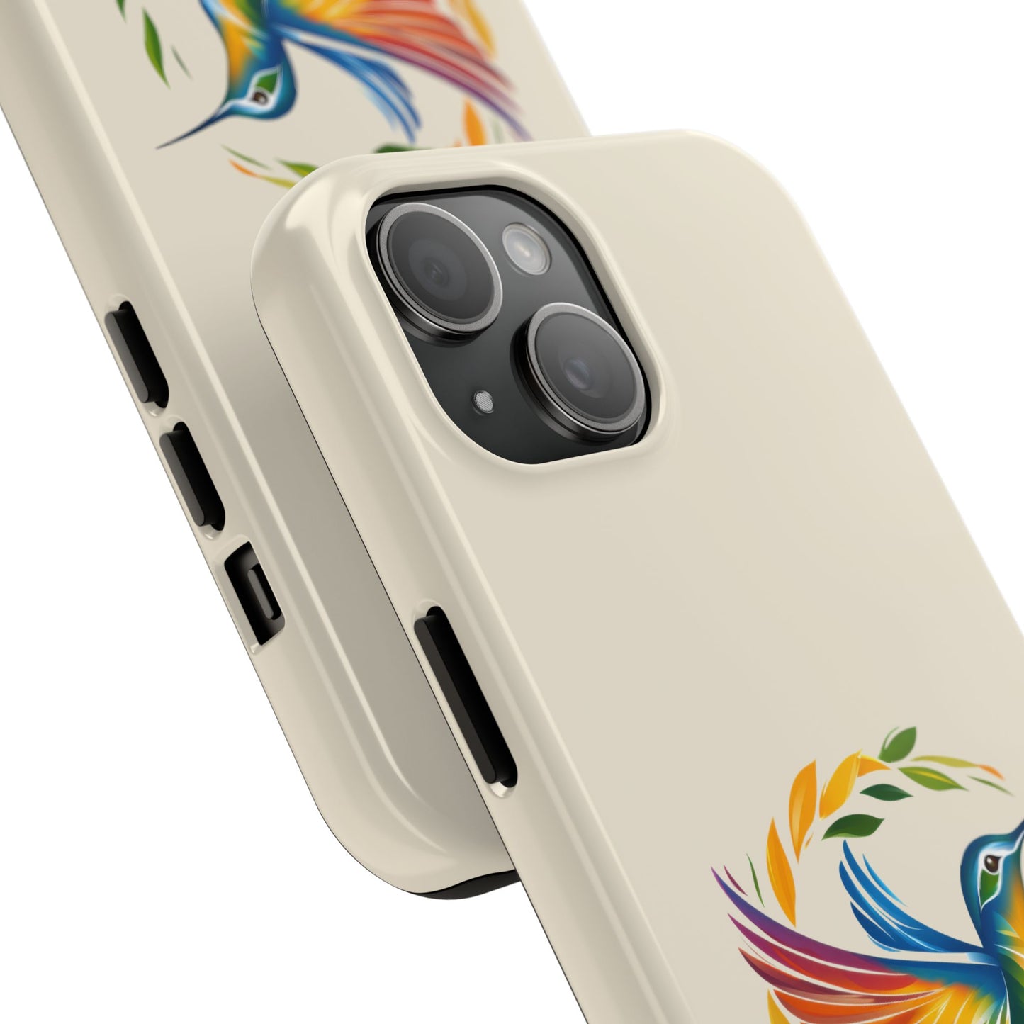 Hummingbird Rainbow Tough Phone Cases