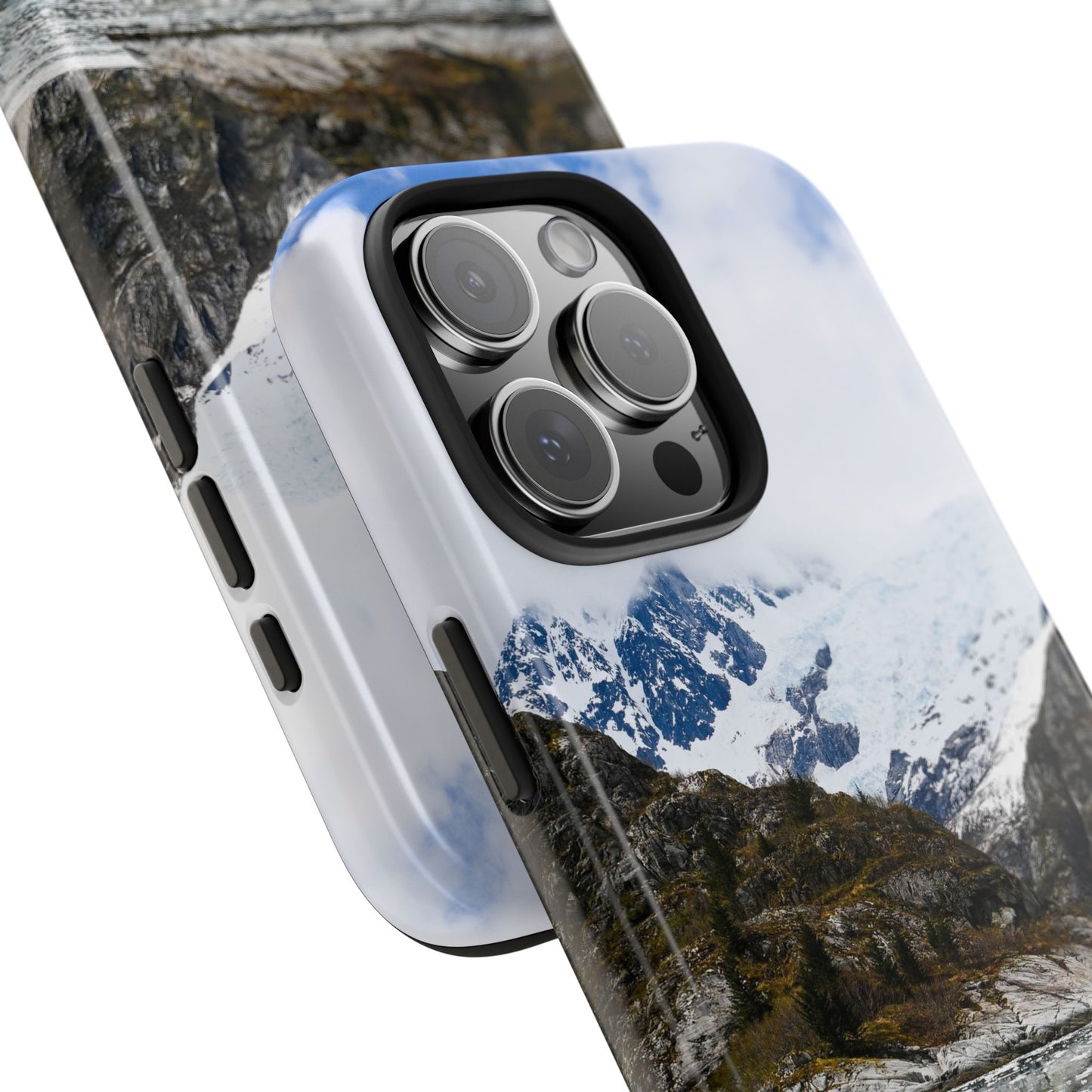 Scenic Mountain Tough Phone Case - Durable Design for Outdoor Enthusiasts