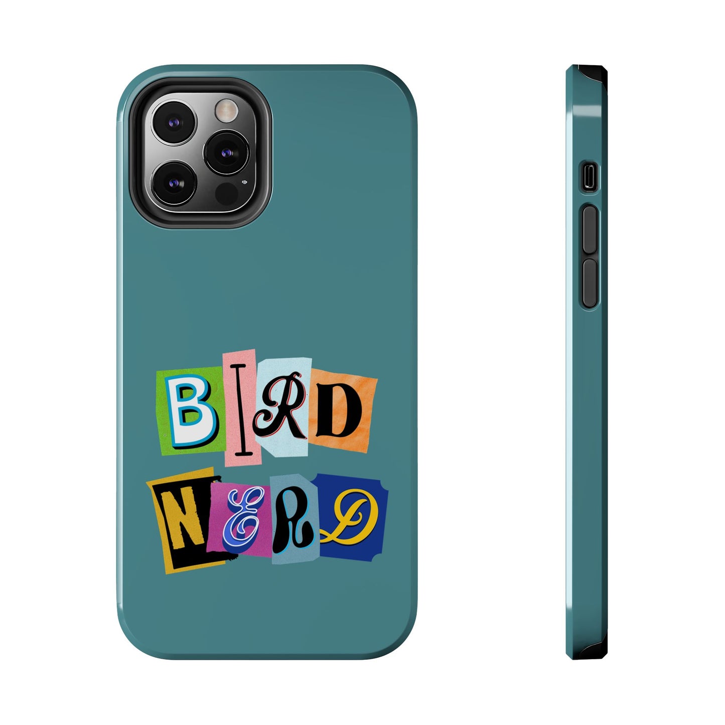 The Nerdy Birder - Bird Nerd Tough Phone Cover for Bird Lovers, Unique Gift for Wildlife Enthusiasts
