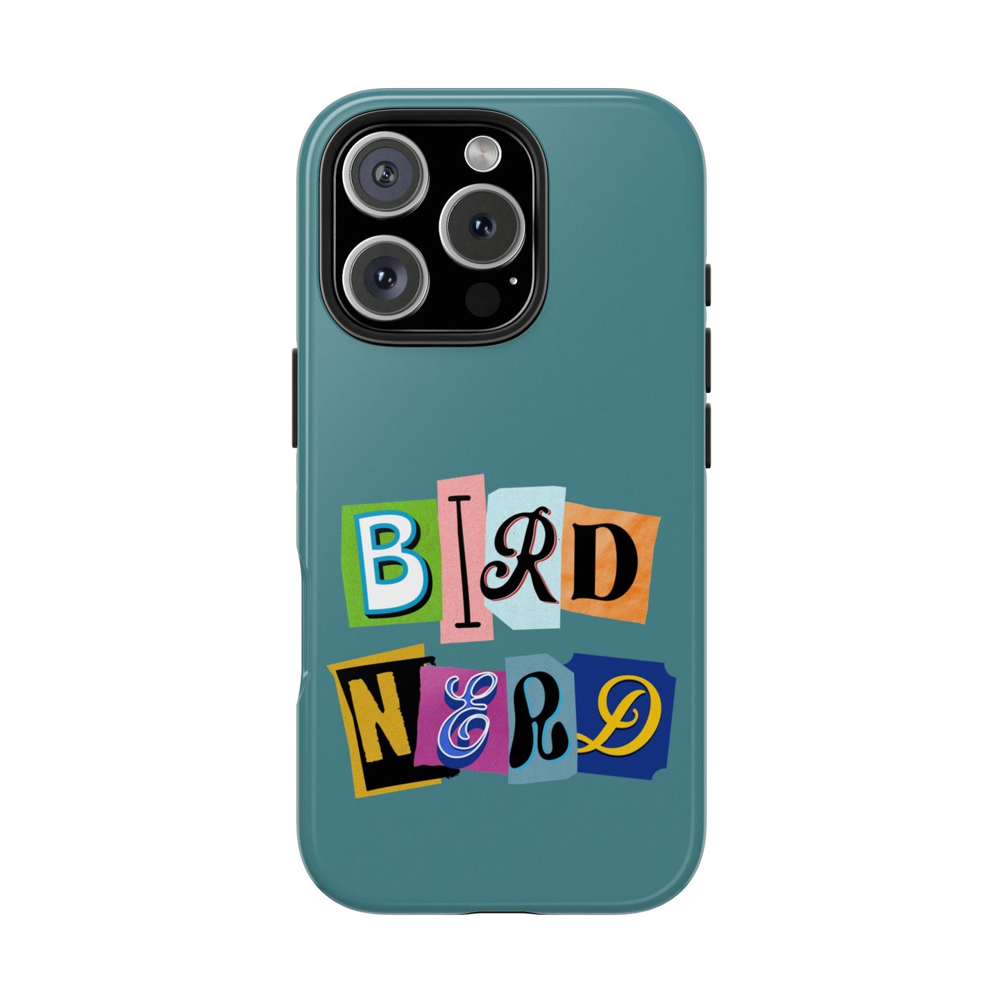 The Nerdy Birder - Bird Nerd Tough Phone Cover for Bird Lovers, Unique Gift for Wildlife Enthusiasts