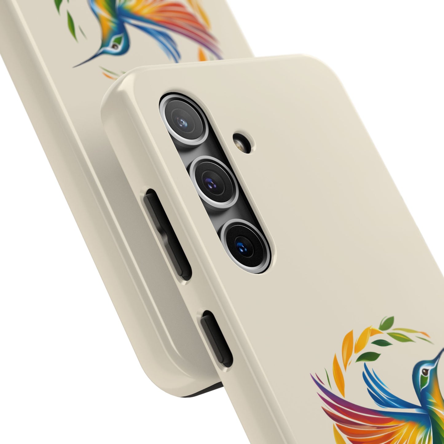 Hummingbird Rainbow Tough Phone Cases