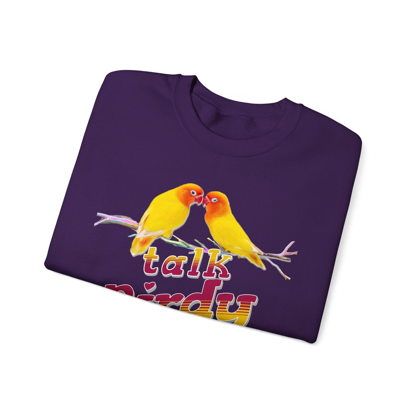 Talk Birdy to Me Unisex Heavy Blend Crewneck Sweatshirt