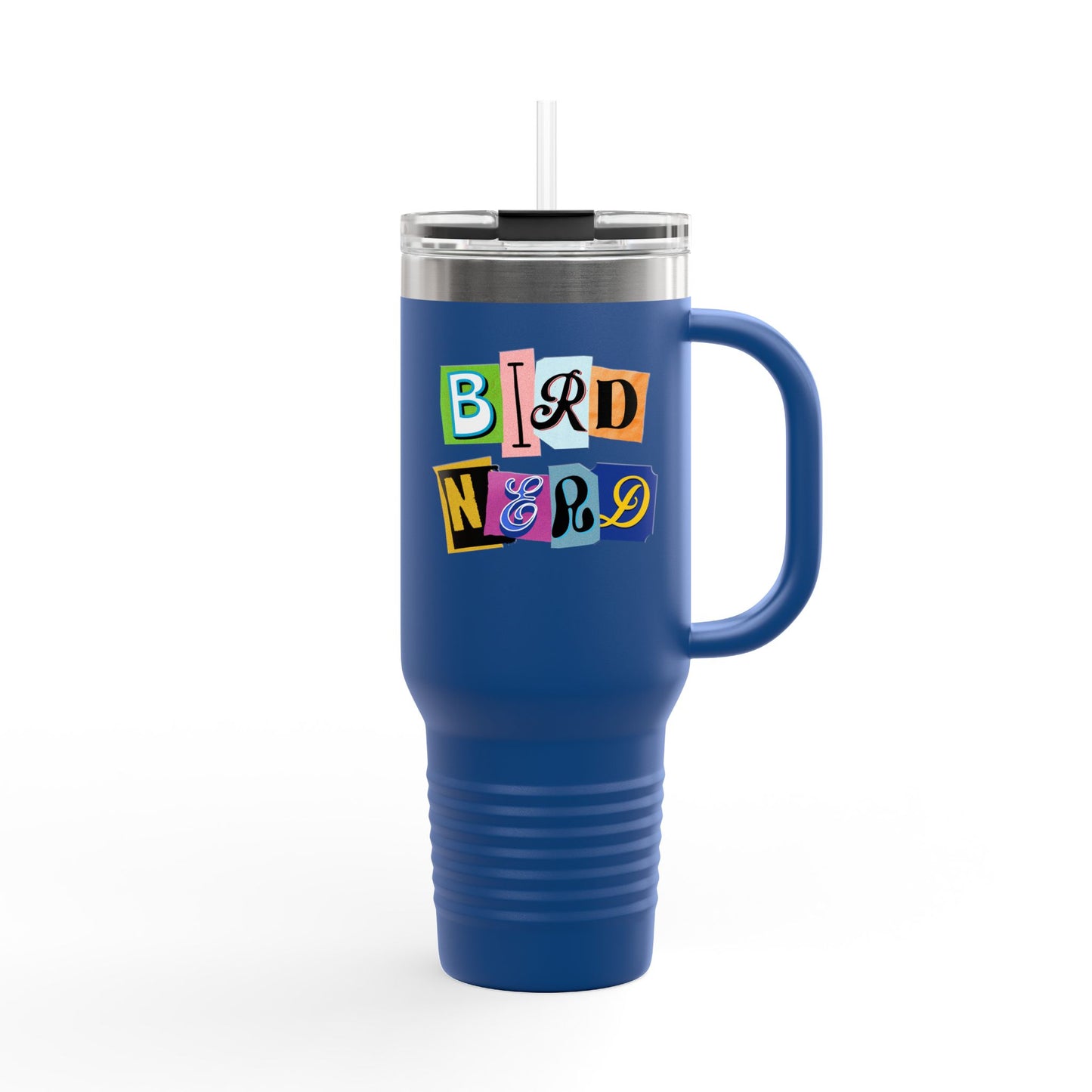 The Nerdy Birder Bird Nerd Insulated Travel Mug, 40oz