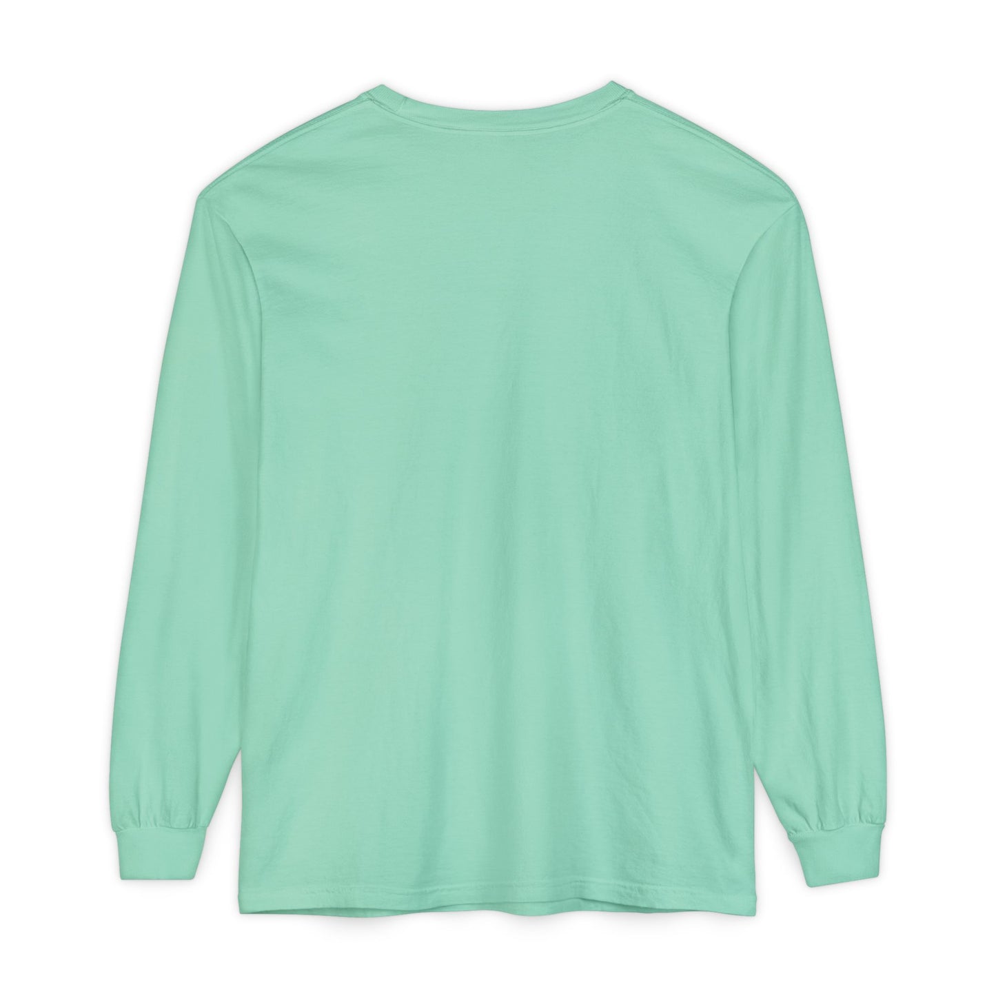 The Nerdy Birder Bird Heart Unisex Garment-dyed Long Sleeve T-Shirt