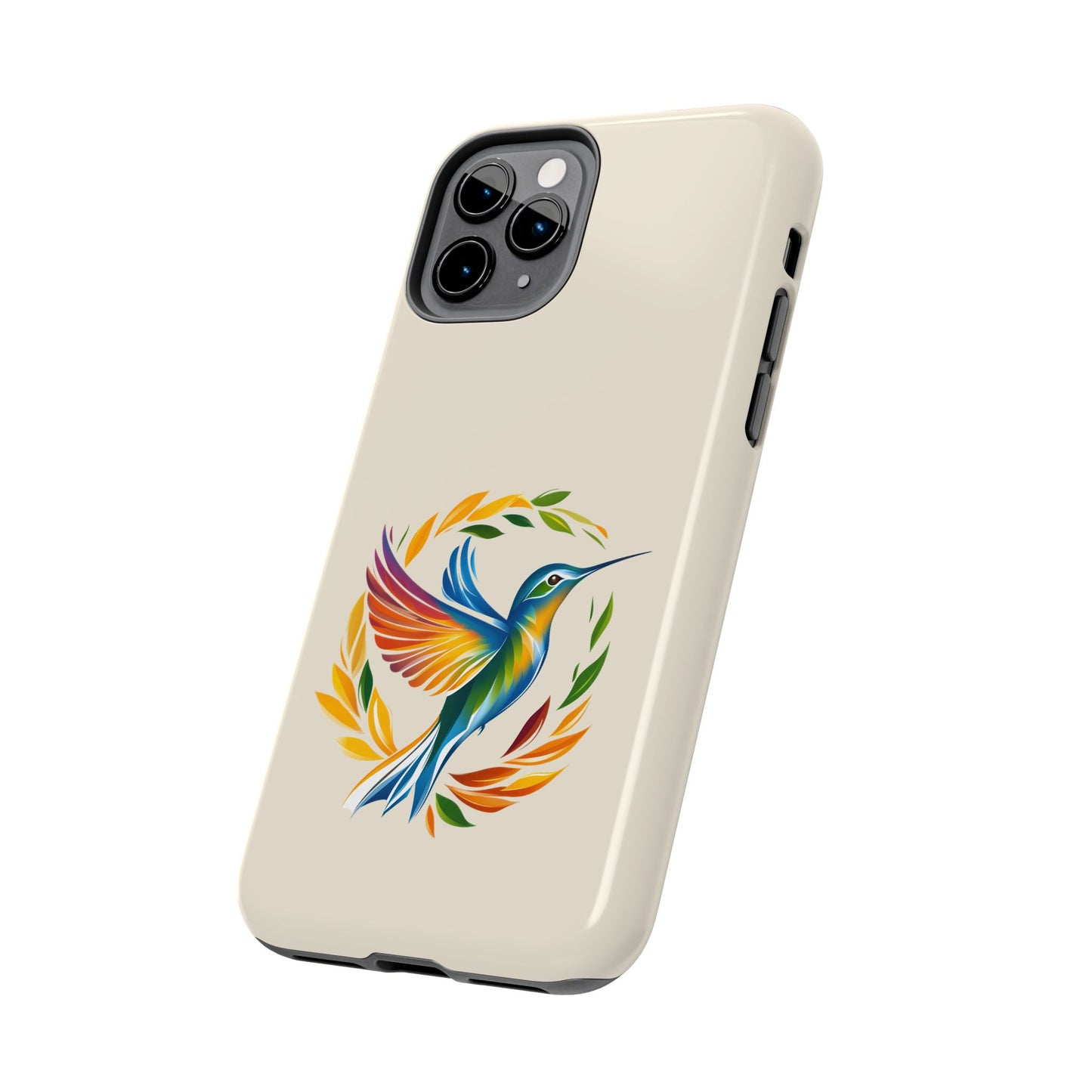 Hummingbird Rainbow Tough Phone Cases