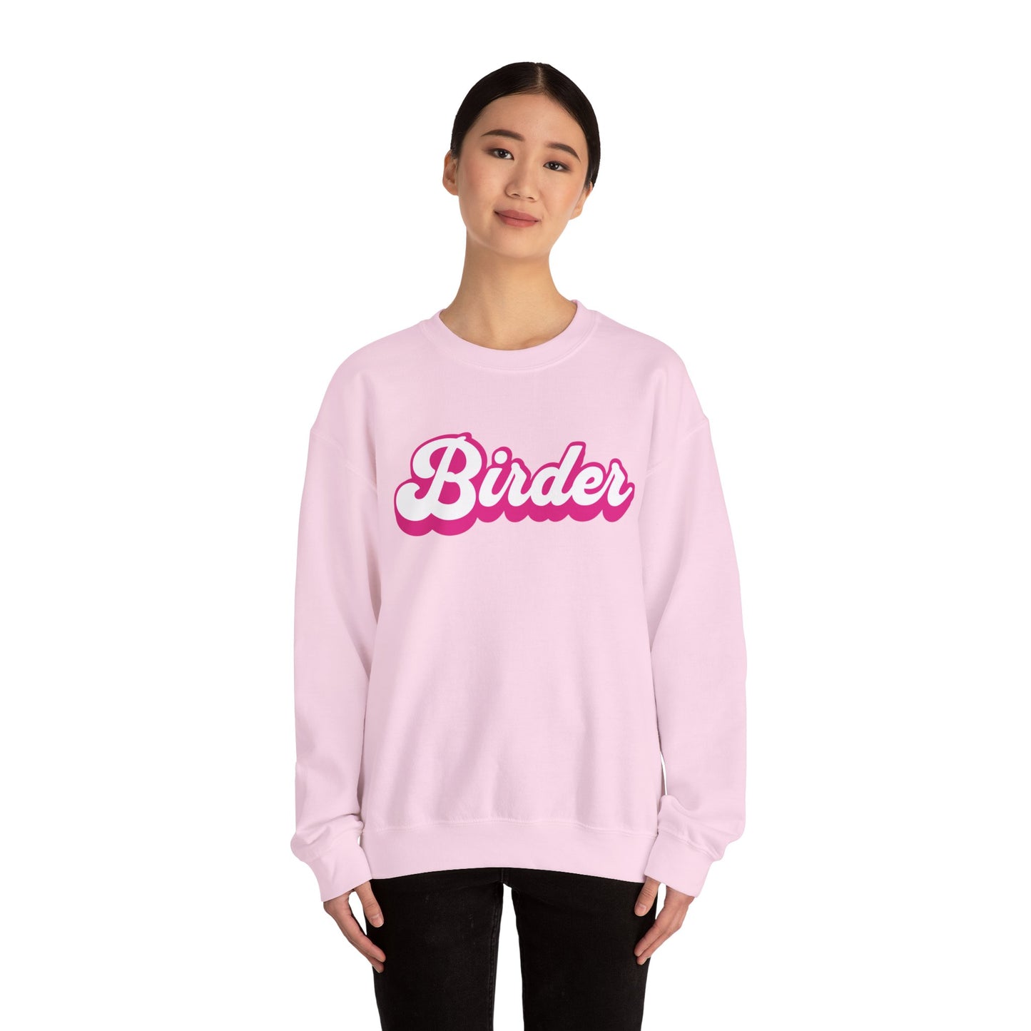 Birder Unisex Heavy Blend™ Crewneck Sweatshirt - Cozy Gift for Birdwatchers