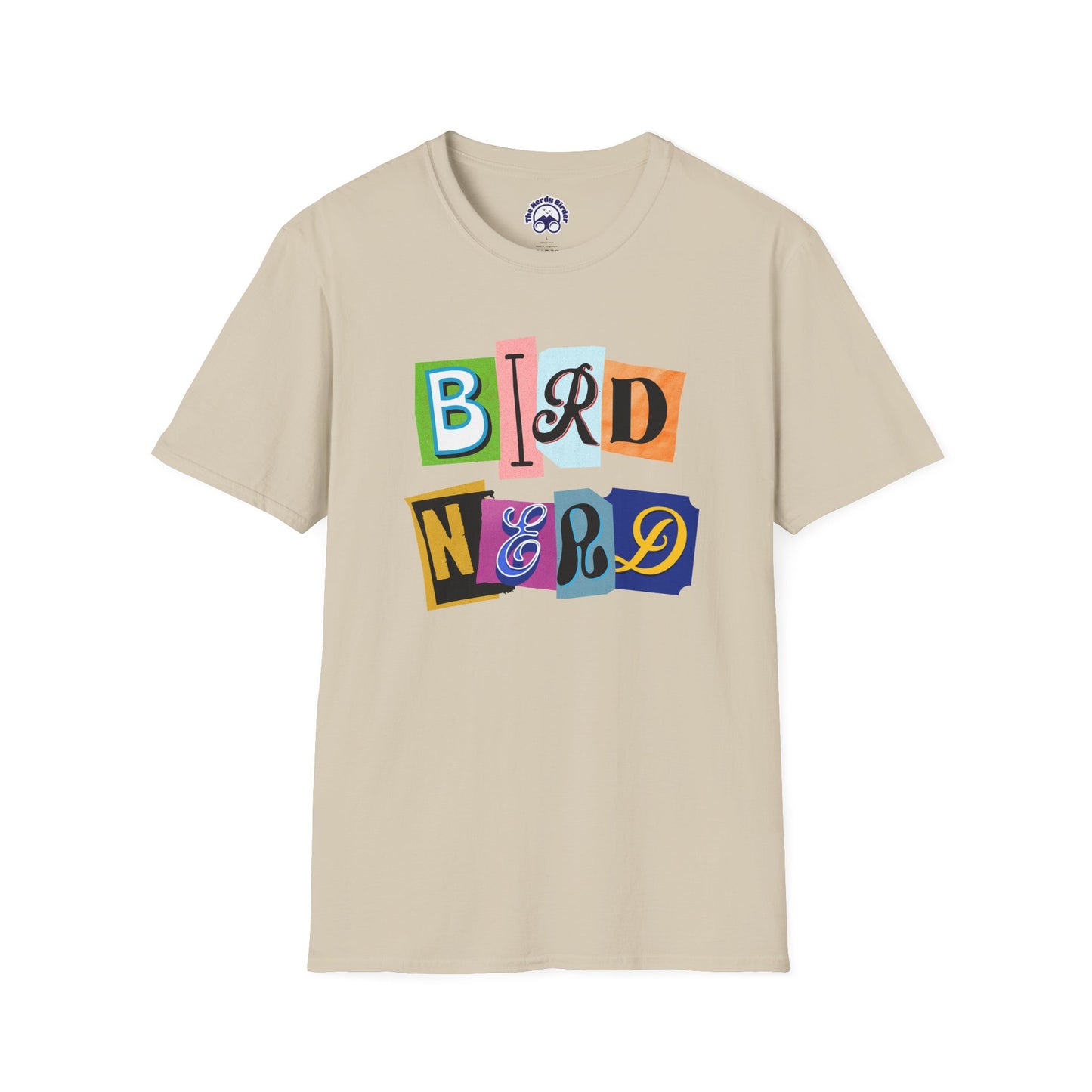 Bird Nerd Unisex Softstyle T-Shirt - Fun & Quirky Tee