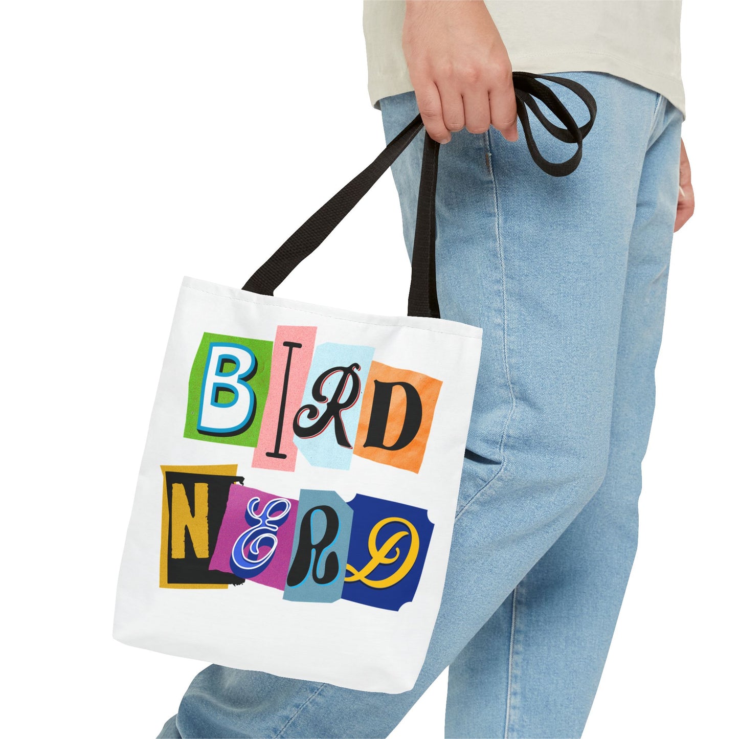 Colorful "Bird Nerd" Tote Bag - Perfect for Nature Lovers & Birdwatchers