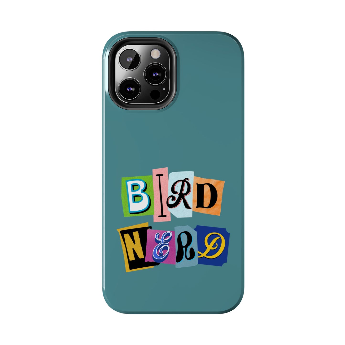 The Nerdy Birder - Bird Nerd Tough Phone Cover for Bird Lovers, Unique Gift for Wildlife Enthusiasts
