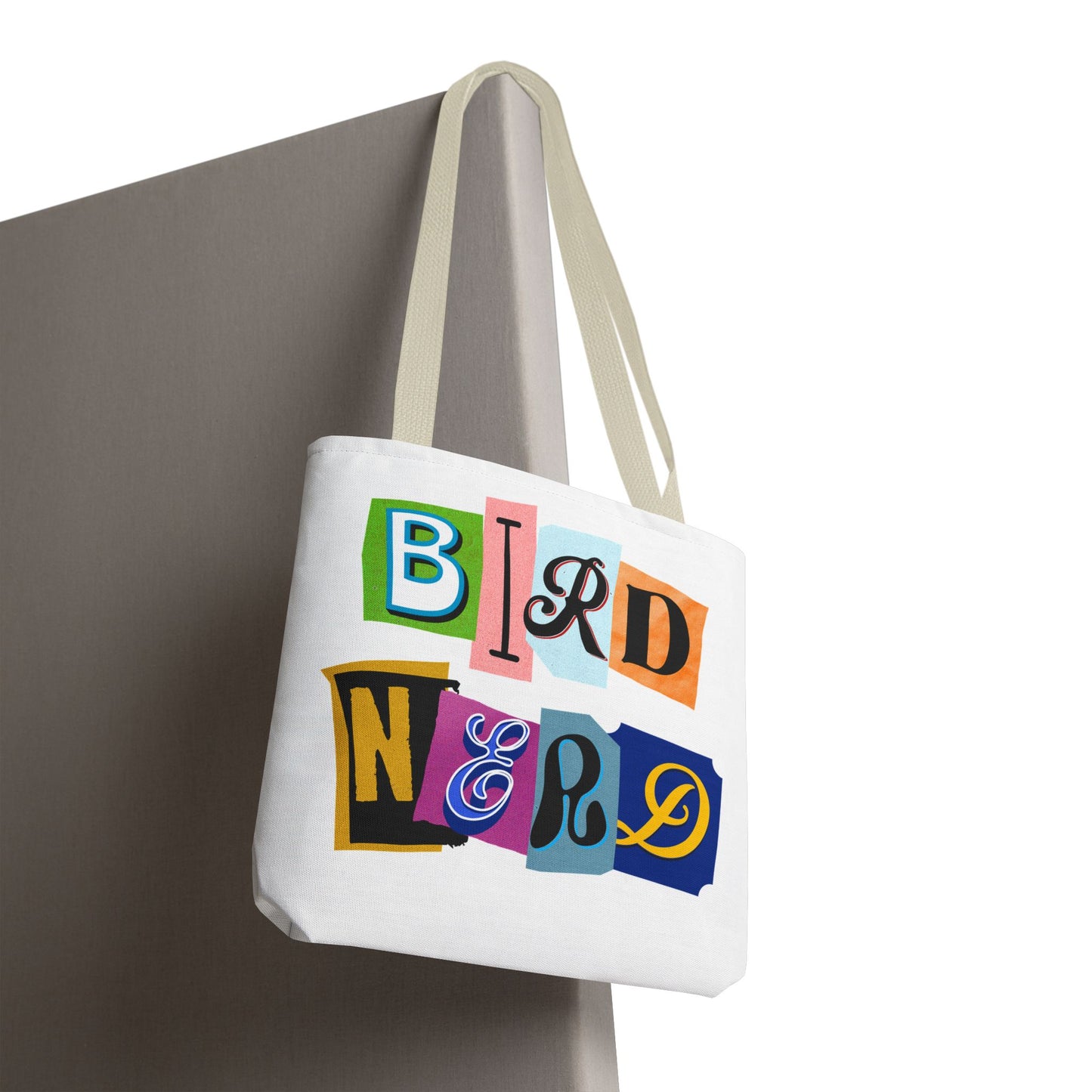 Colorful "Bird Nerd" Tote Bag - Perfect for Nature Lovers & Birdwatchers