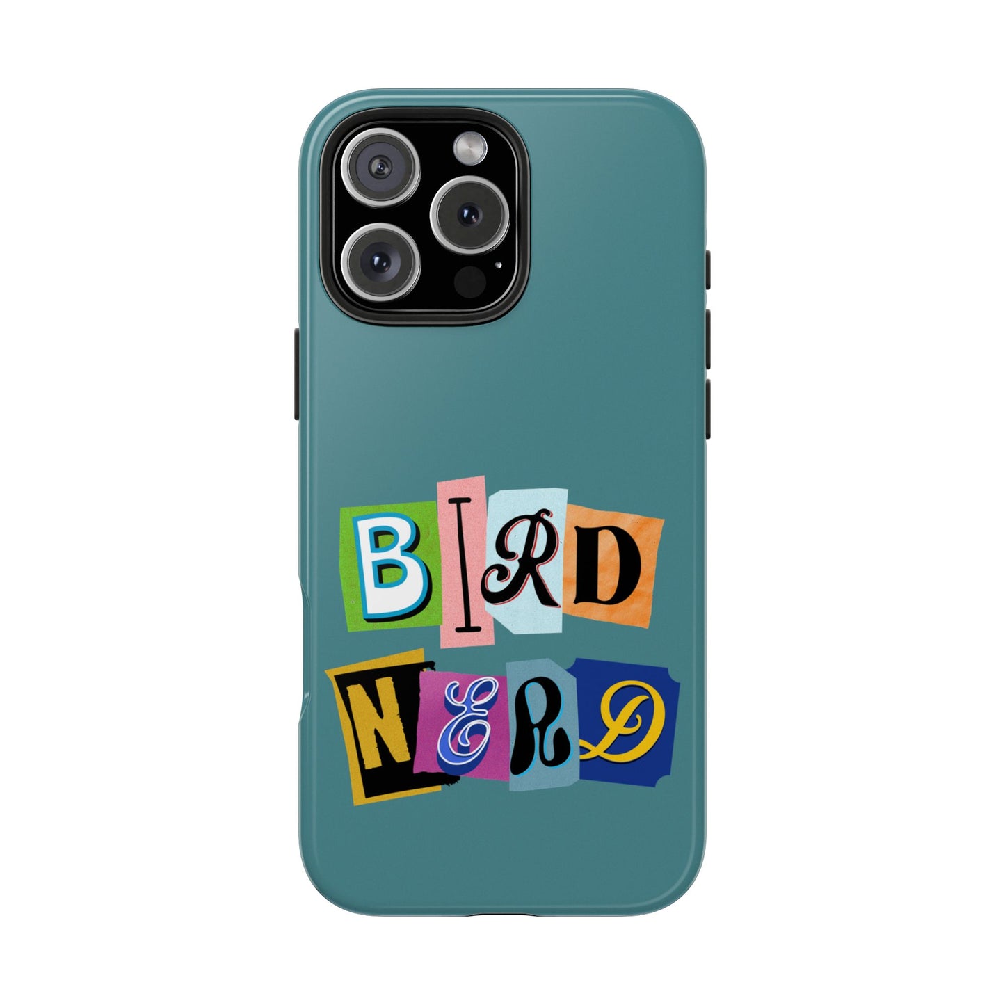 The Nerdy Birder - Bird Nerd Tough Phone Cover for Bird Lovers, Unique Gift for Wildlife Enthusiasts