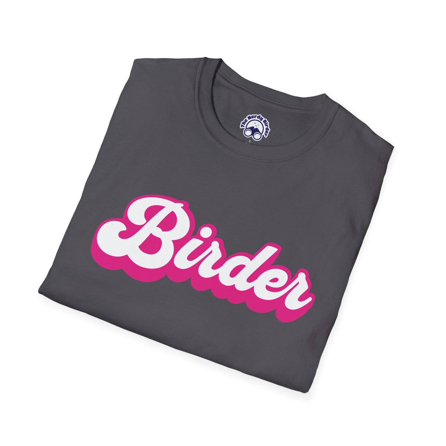 Birder Unisex Softstyle T-Shirt - Retro Vibe Tee for Casual Wear