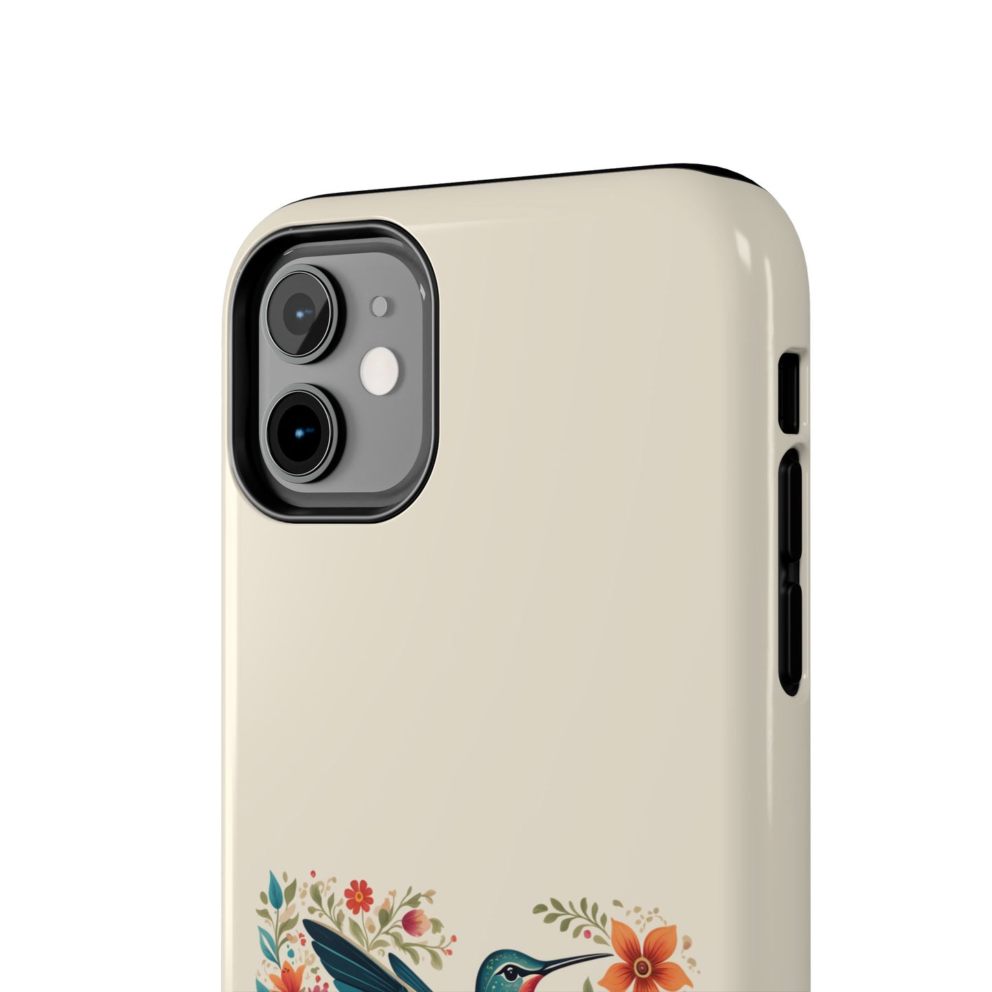 Hummingbird in Bloom Tough Phone Cases