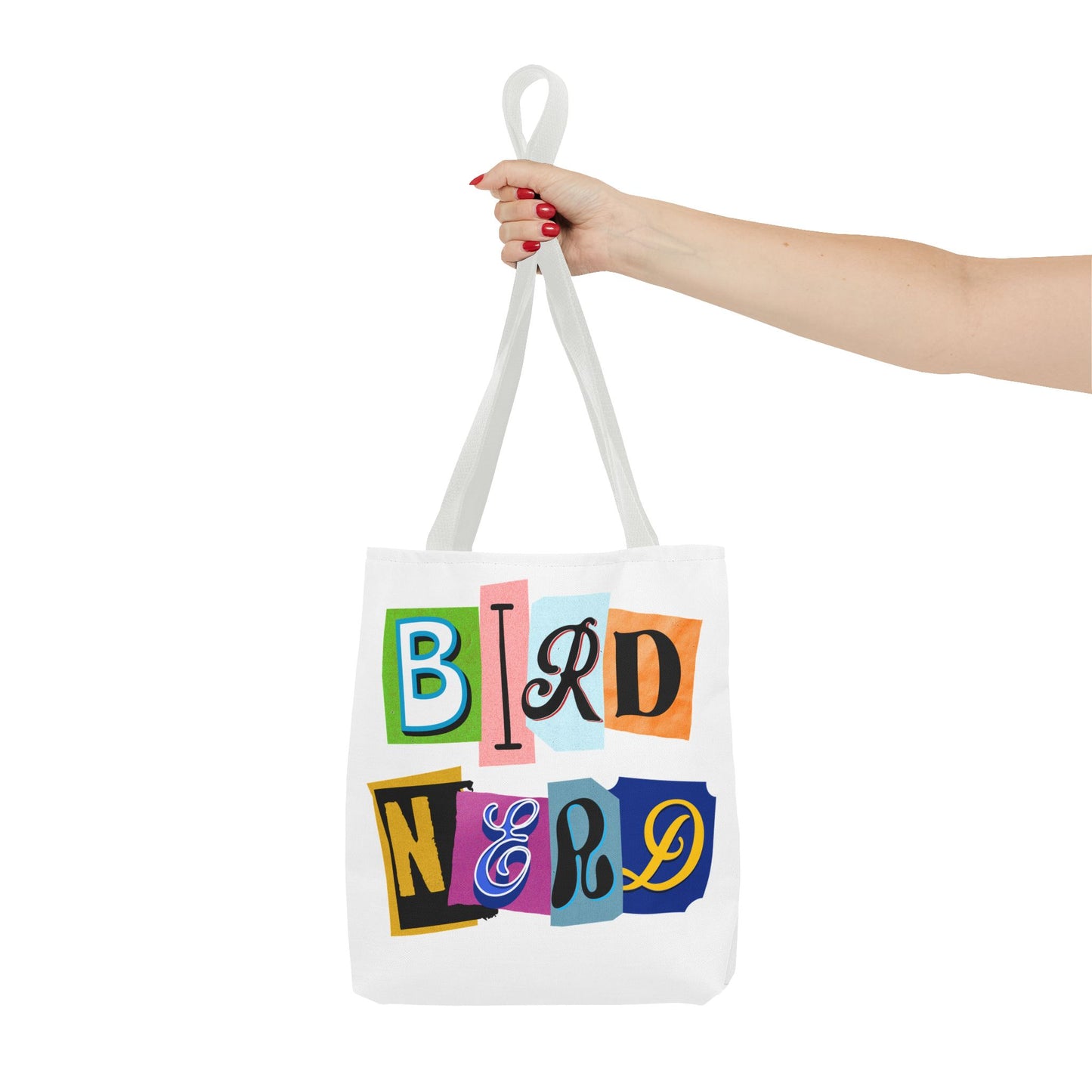 Colorful "Bird Nerd" Tote Bag - Perfect for Nature Lovers & Birdwatchers