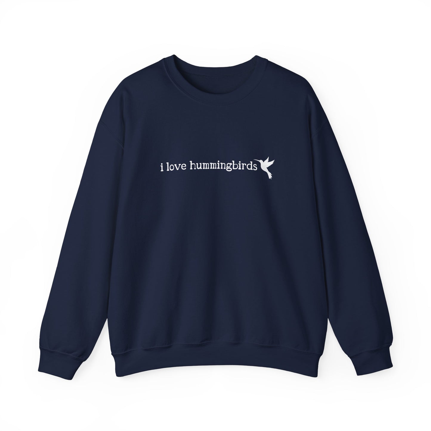 I Love Hummingbirds - Unisex Heavy Blend™ Crewneck Sweatshirt