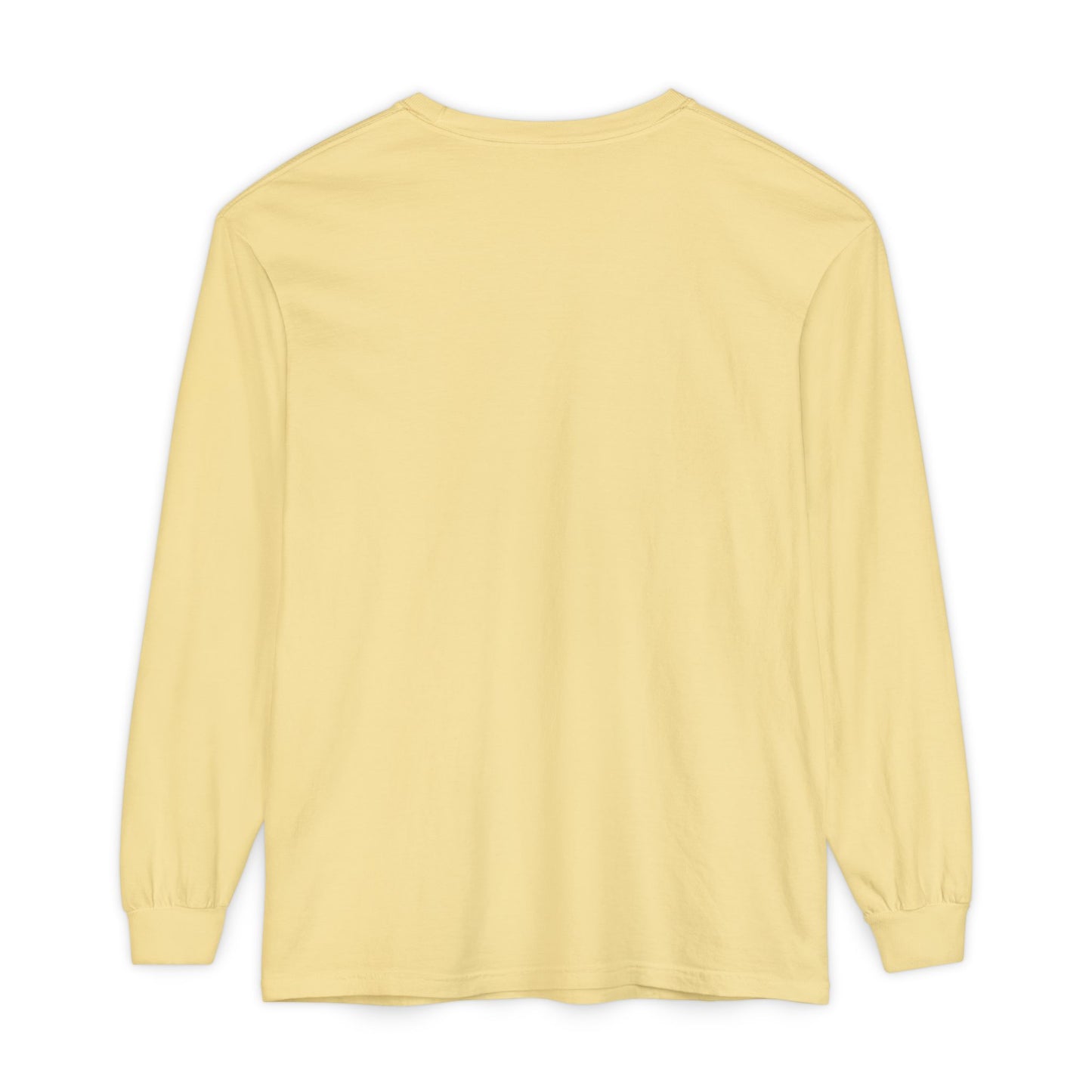 Peace Love Birds Long Sleeve T-Shirt - Unisex Garment-Dyed Tee for Relaxed Vibes