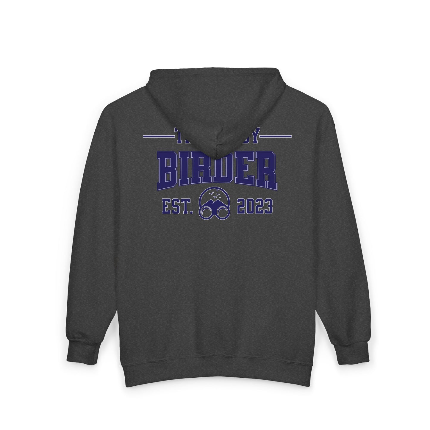 Nerdy Birder College Zip-Up Hoodie
