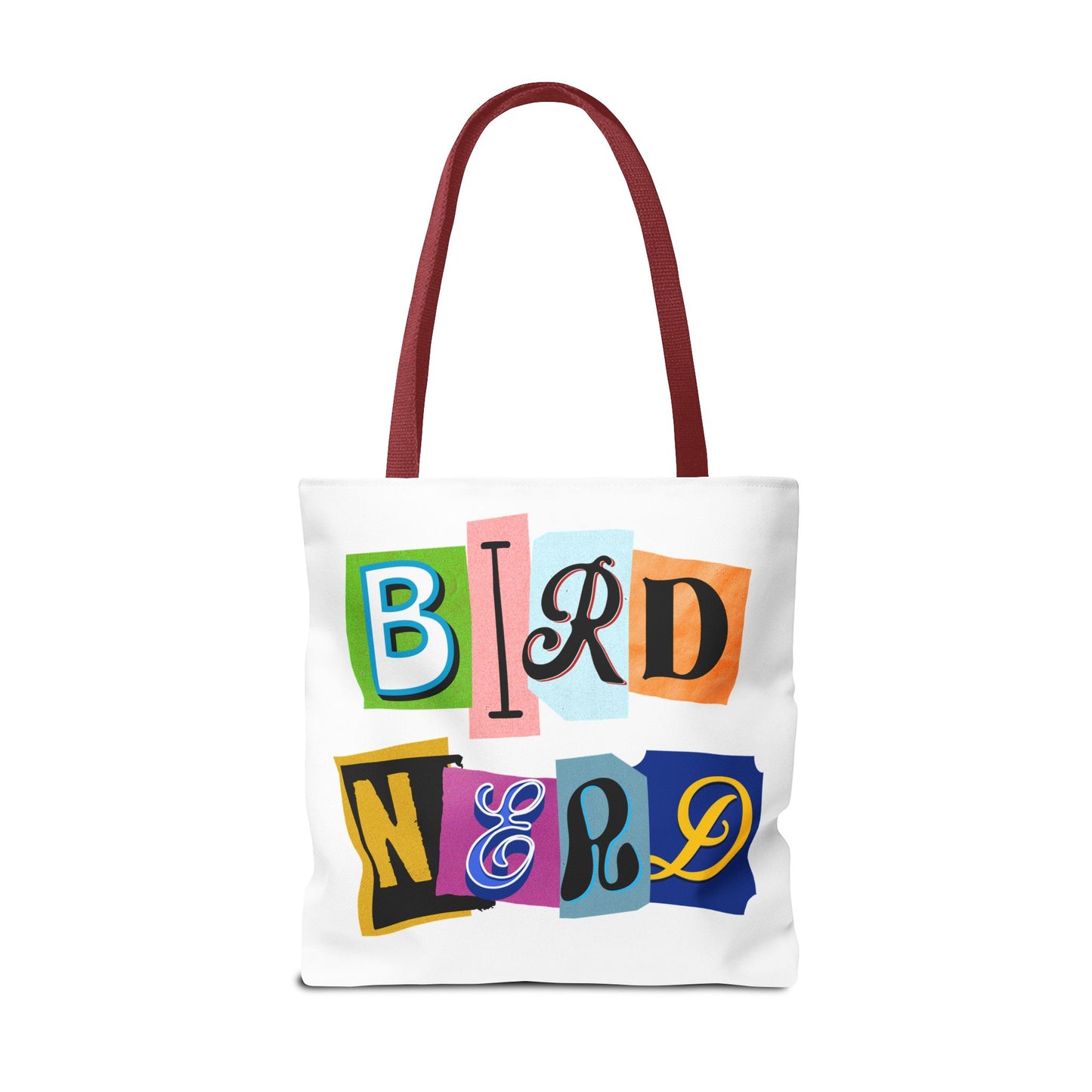 Colorful "Bird Nerd" Tote Bag - Perfect for Nature Lovers & Birdwatchers