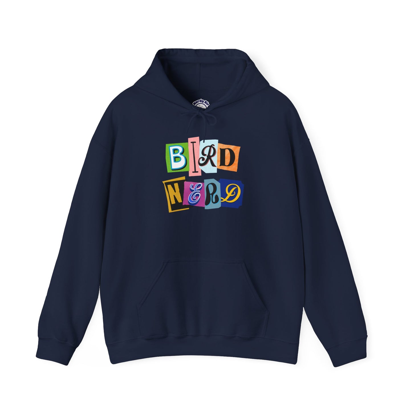 Bird Nerd Unisex Hooded Sweatshirt - Cozy Gift for Birdwatchers, Nature Lovers, Casual Style, Eco-Friendly, Every Day Wear