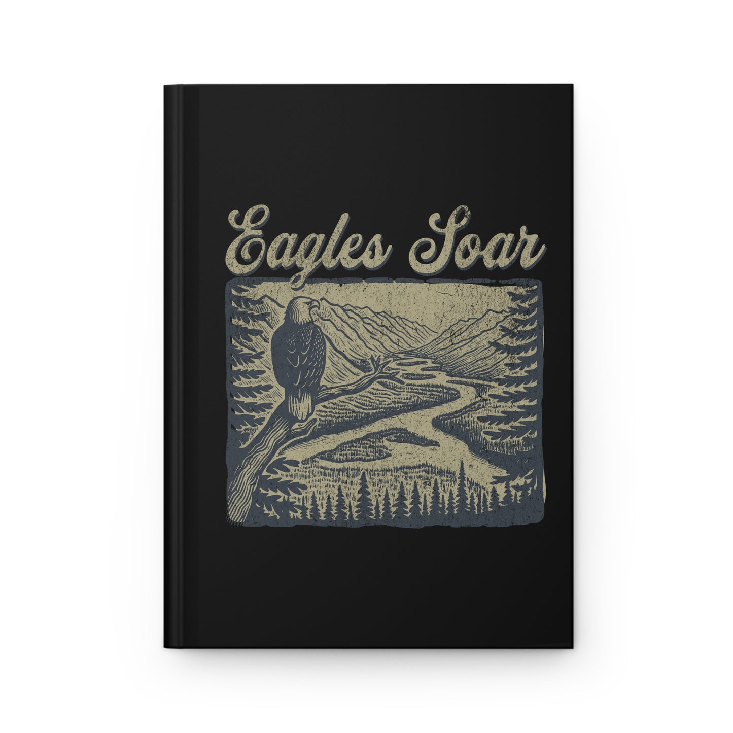 Eagles Soar Hardcover Journal - Inspirational Nature Notebook for Writers and Dreamers