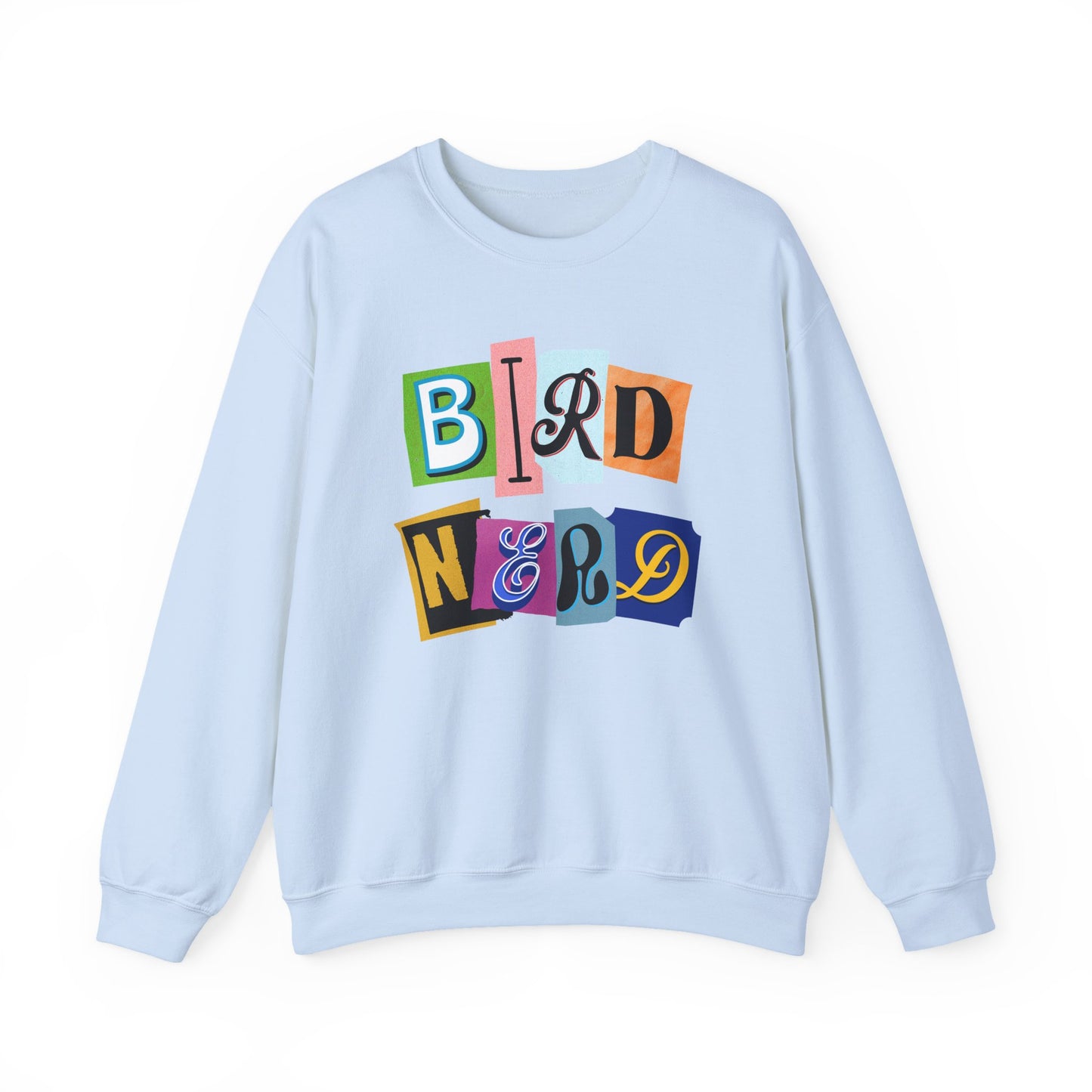 Bird Nerd Crewneck Sweatshirt - Fun Casual Wear for Bird Lovers