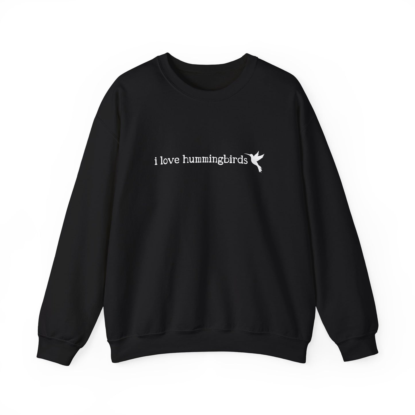 I Love Hummingbirds - Unisex Heavy Blend™ Crewneck Sweatshirt