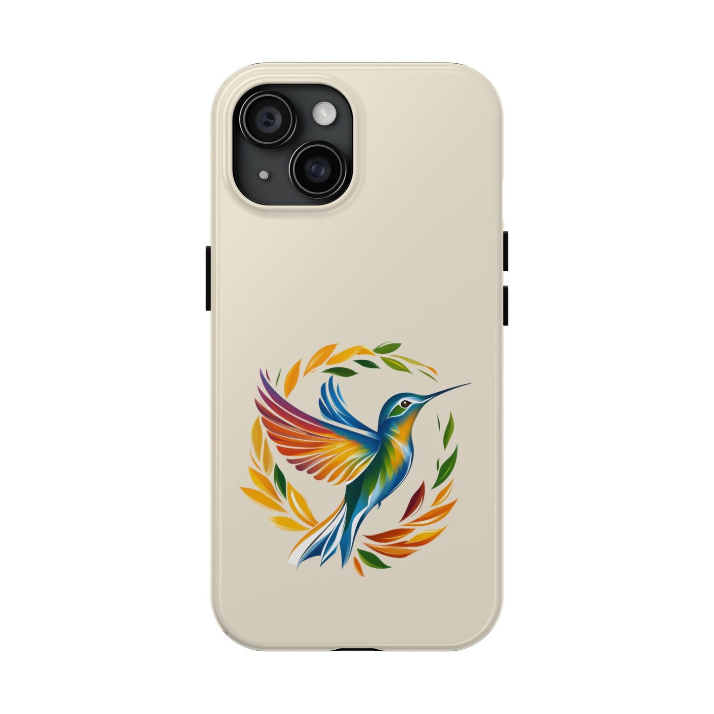 Hummingbird Rainbow Tough Phone Cases