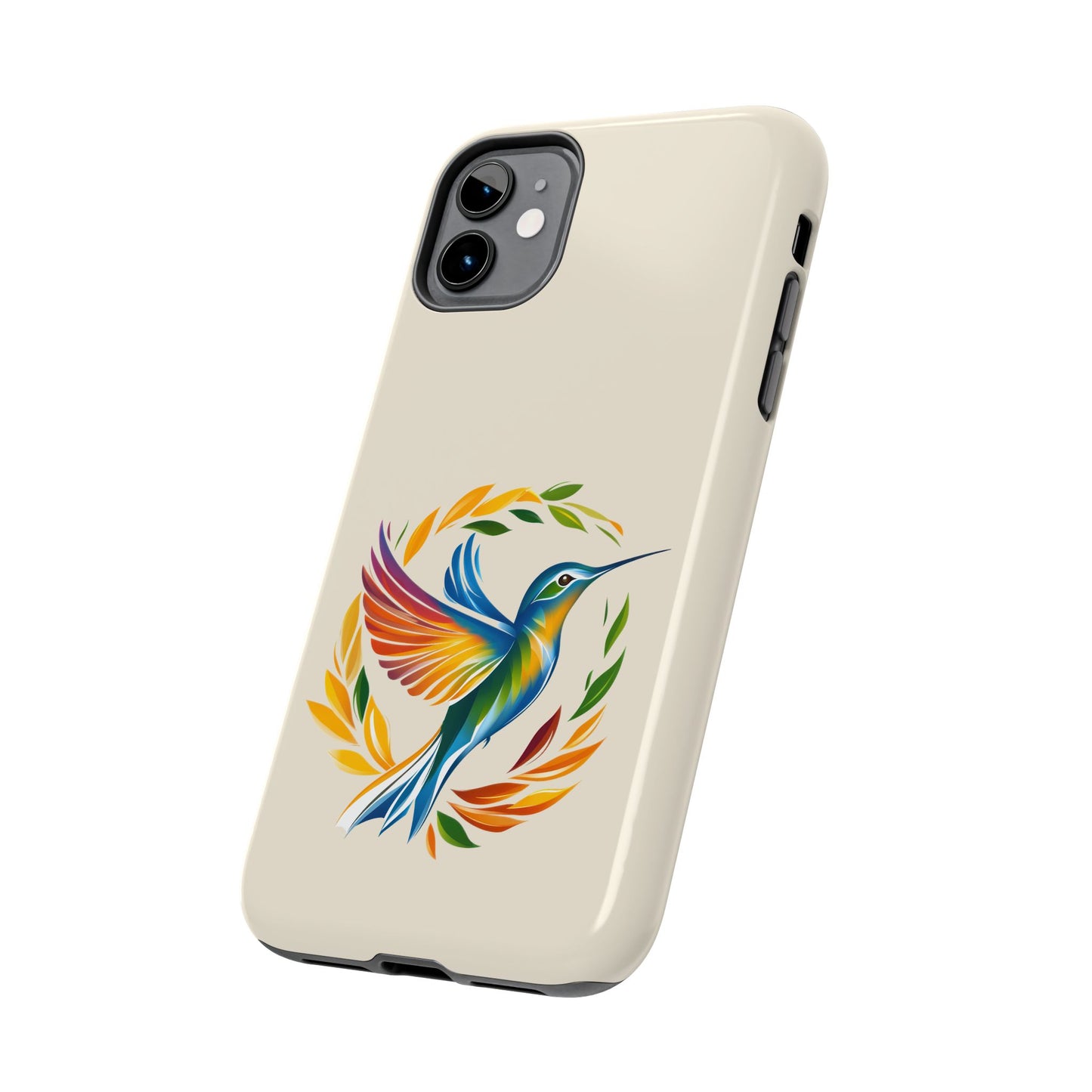 Hummingbird Rainbow Tough Phone Cases