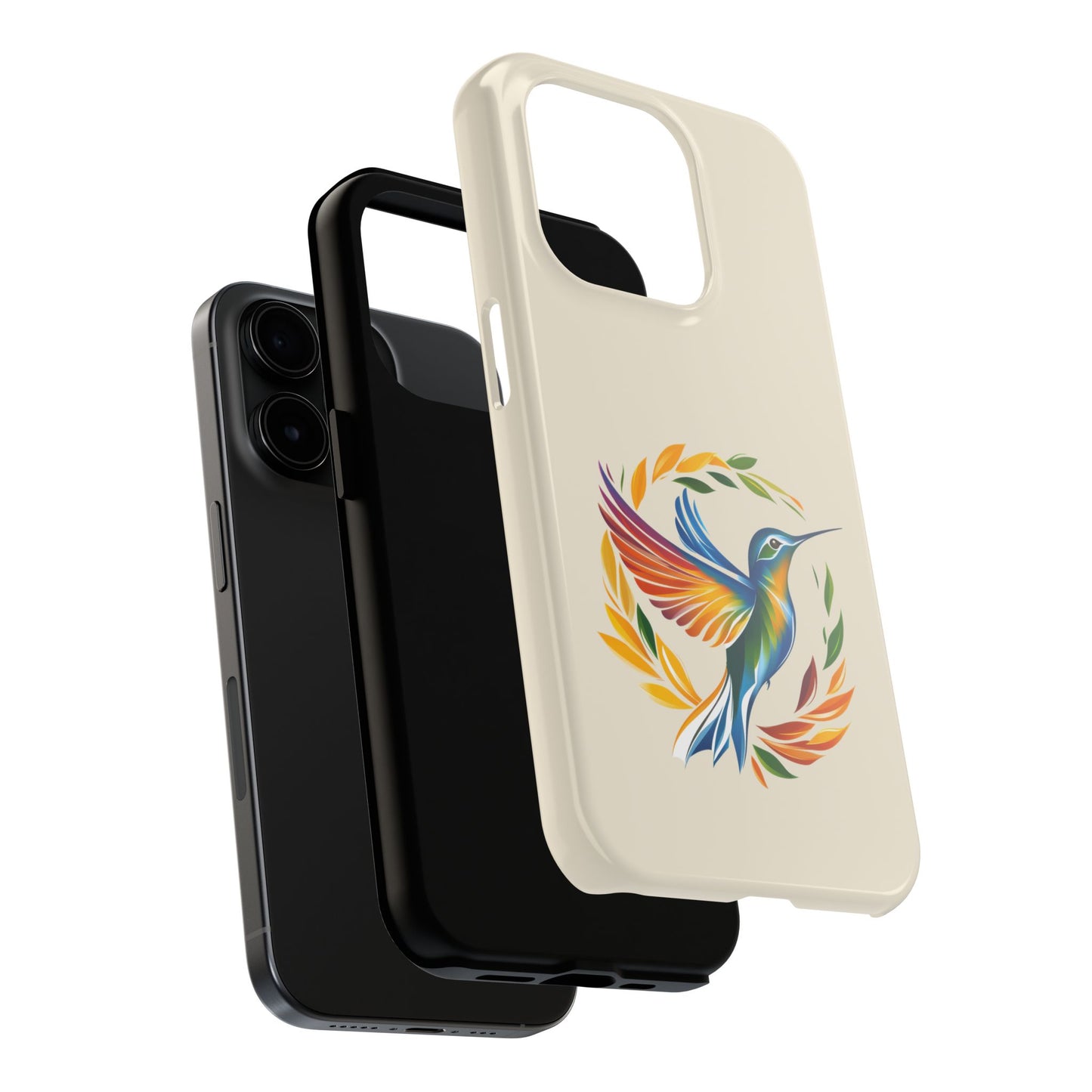 Hummingbird Rainbow Tough Phone Cases